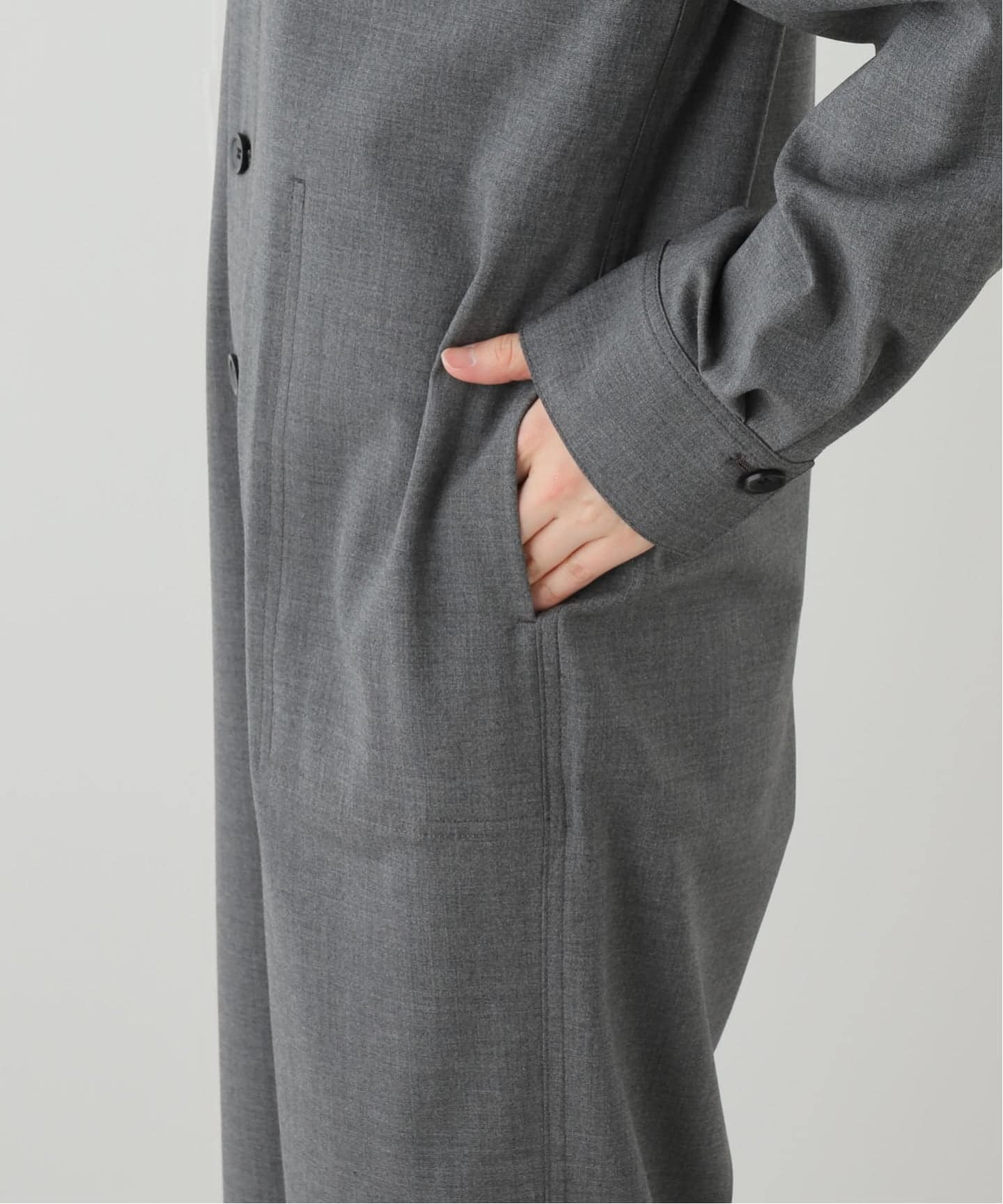 T/Wオープンカラーオールインワン（つなぎ／オールインワン）｜IENA