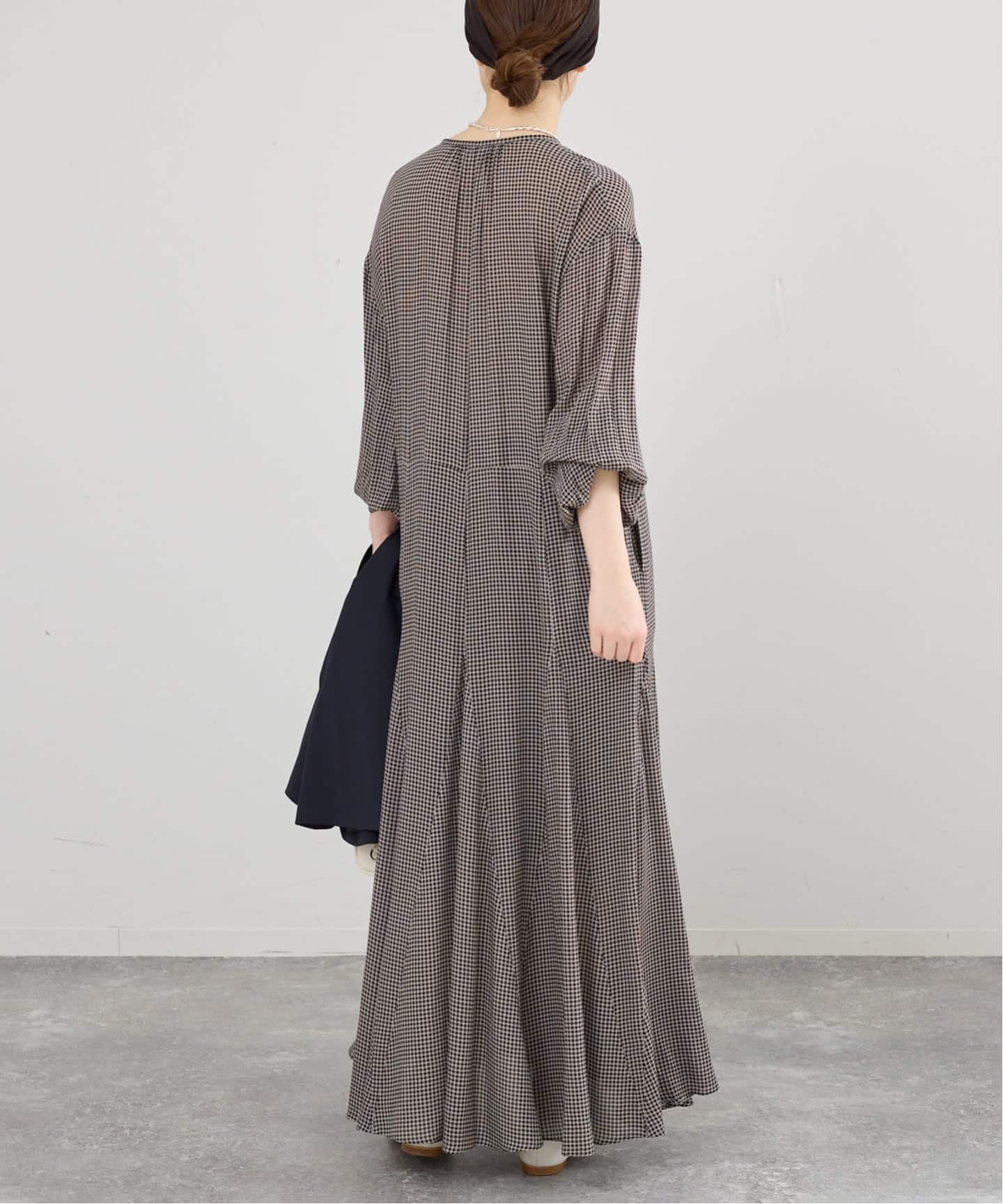 チェックスキッパーフレアワンピース（ワンピース）｜IENA（イエナ）の