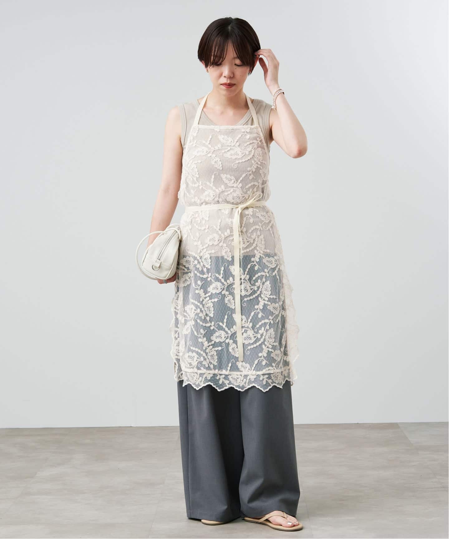 一部店舗限定》スカラレースエプロン（ワンピース）｜IENA（イエナ）の