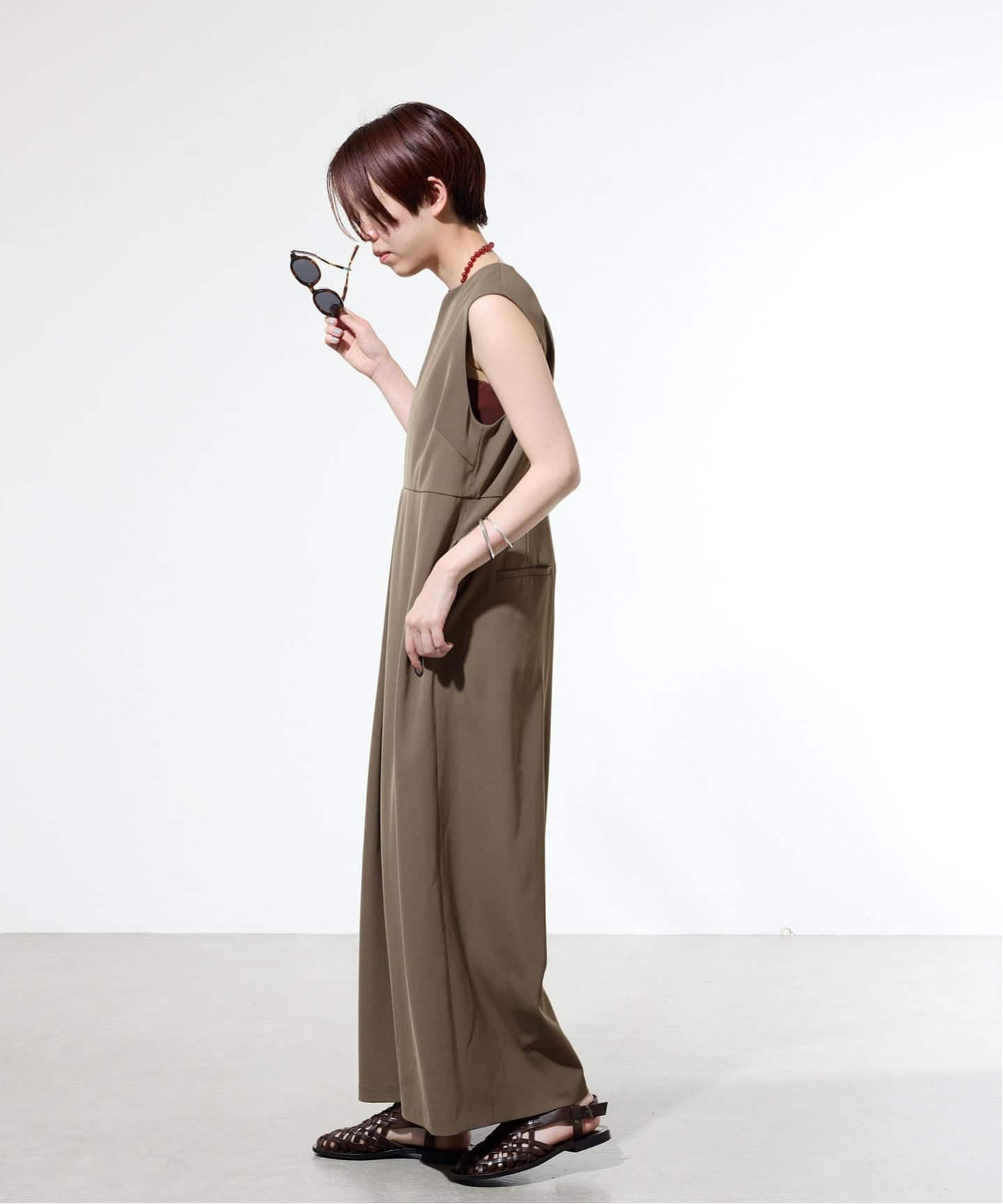 一部店舗限定》シャンブレーツイルオールインワン（つなぎ