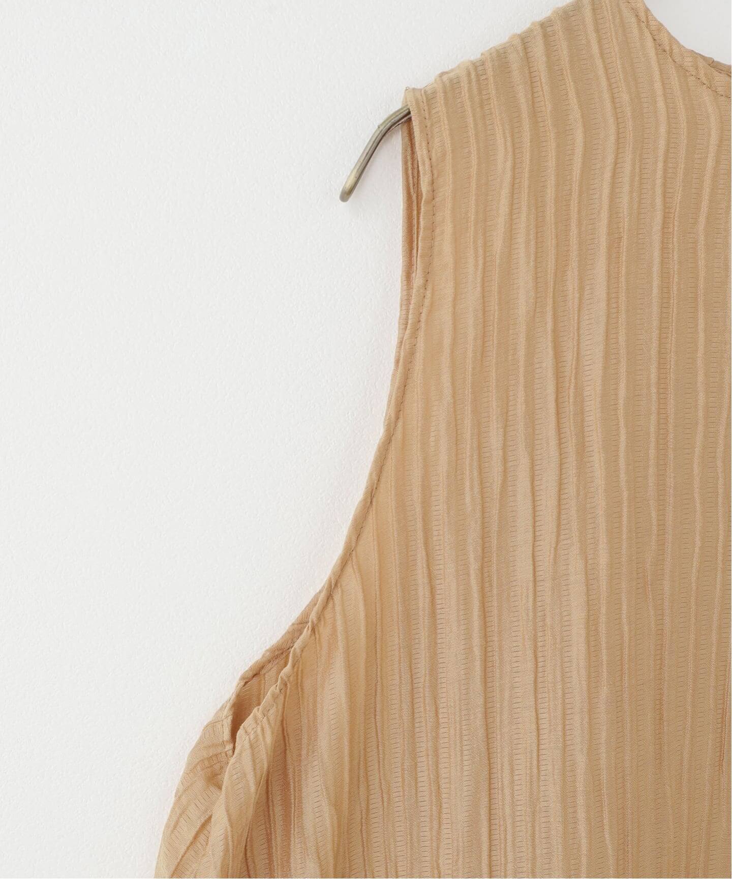 ESTHE/エステ Sheer Pleated Maxi Dress ワンピース 252-3200B 