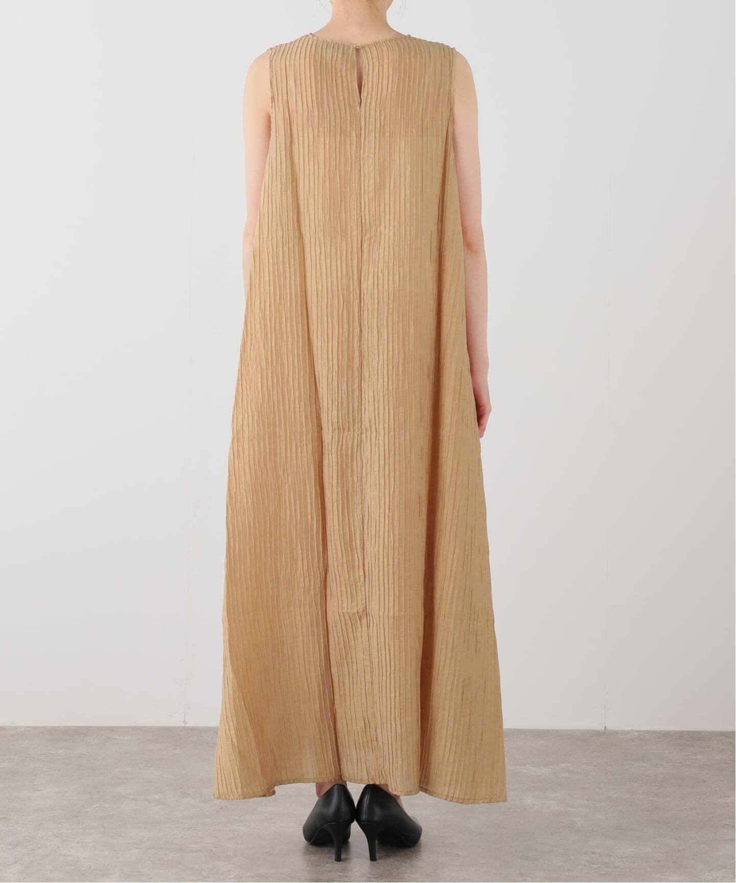 ESTHE/エステ Sheer Pleated Maxi Dress ワンピース 252-3200B
