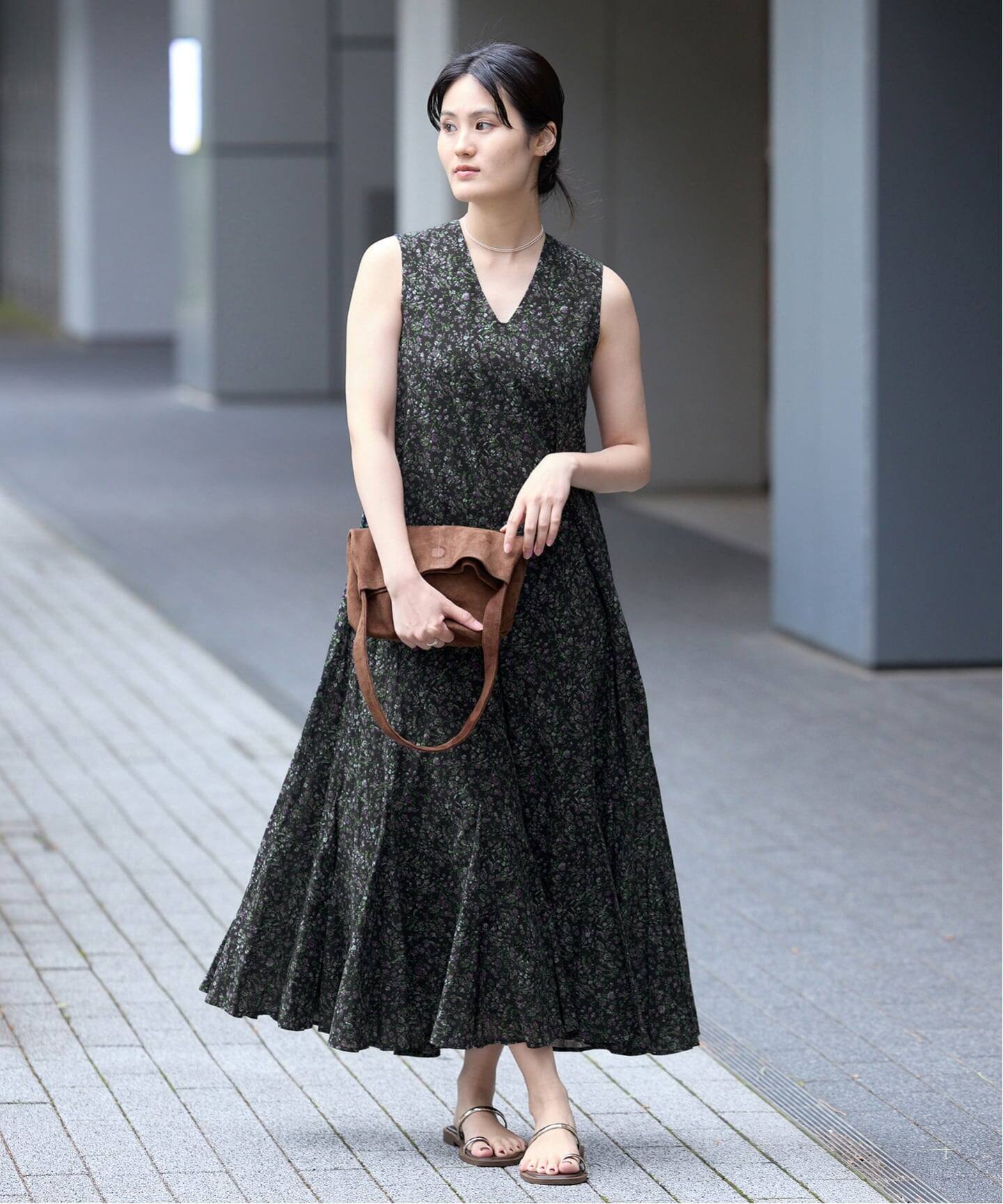 新品　MARIHA IENA別注 夏の月影のドレス PRINT MARIHA/マリハ 別注 夏の月影のドレス PRINT 3211268153（ワンピース