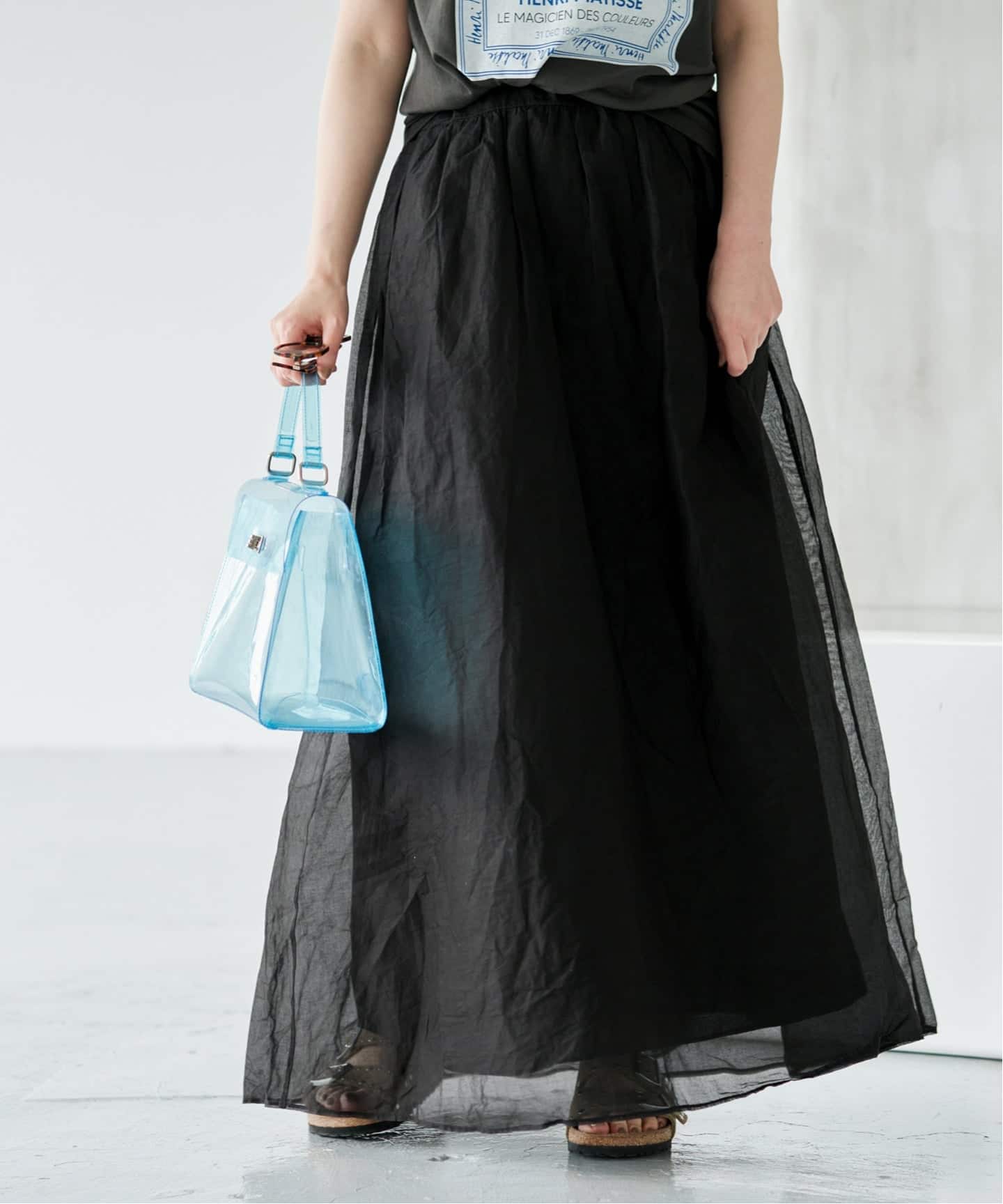 予約》MARILYN MOON/マリリンムーン sheer cotton 2way op ワンピース