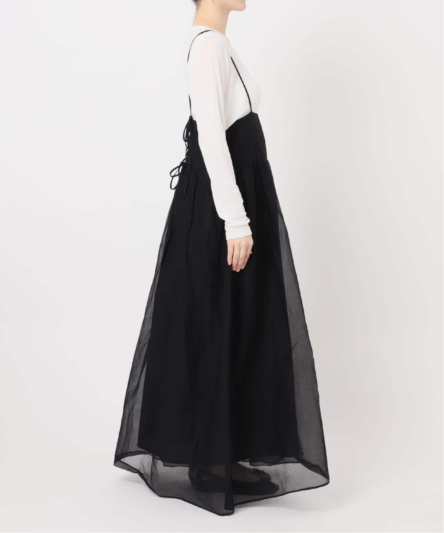 マリリンムーン　ワンピース MARILYN MOON/マリリンムーン sheer cotton 2way op ワンピース 4263