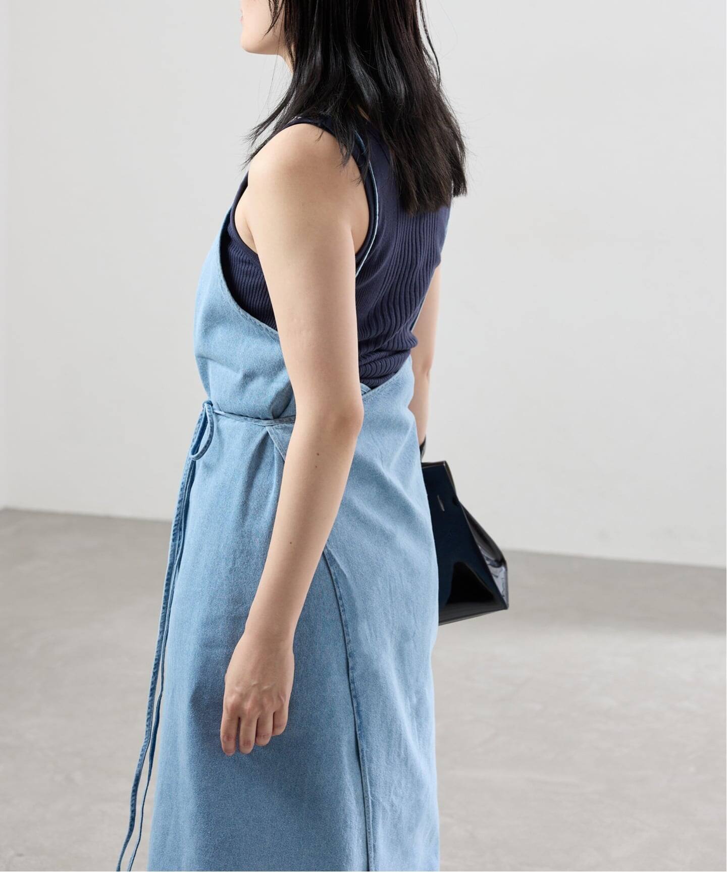 BASERANGE/ベースレンジ YUMI APRON DRESS ワンピース（ワンピース