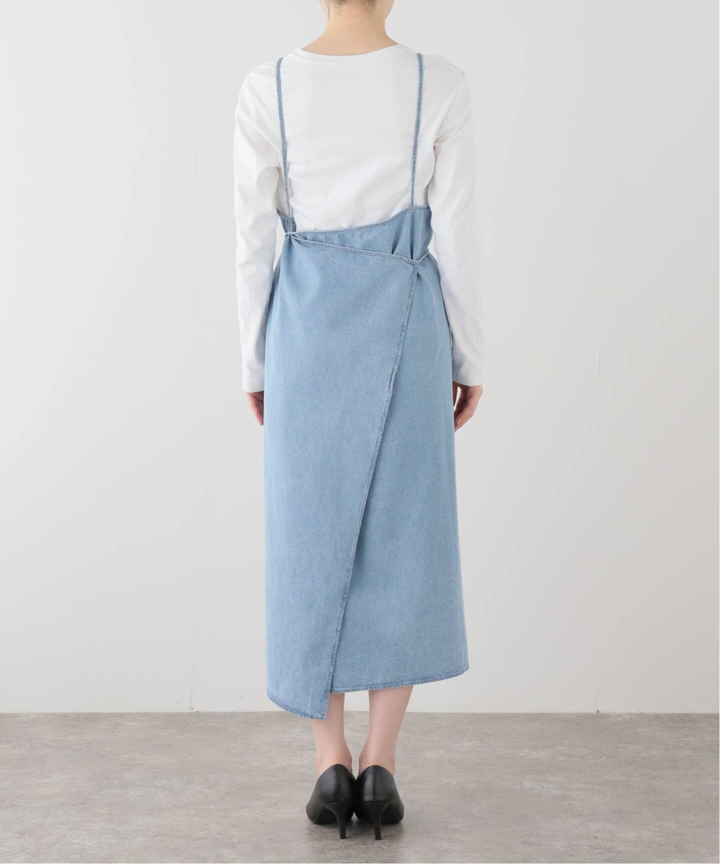 BASERANGE/ベースレンジ YUMI APRON DRESS ワンピース（ワンピース