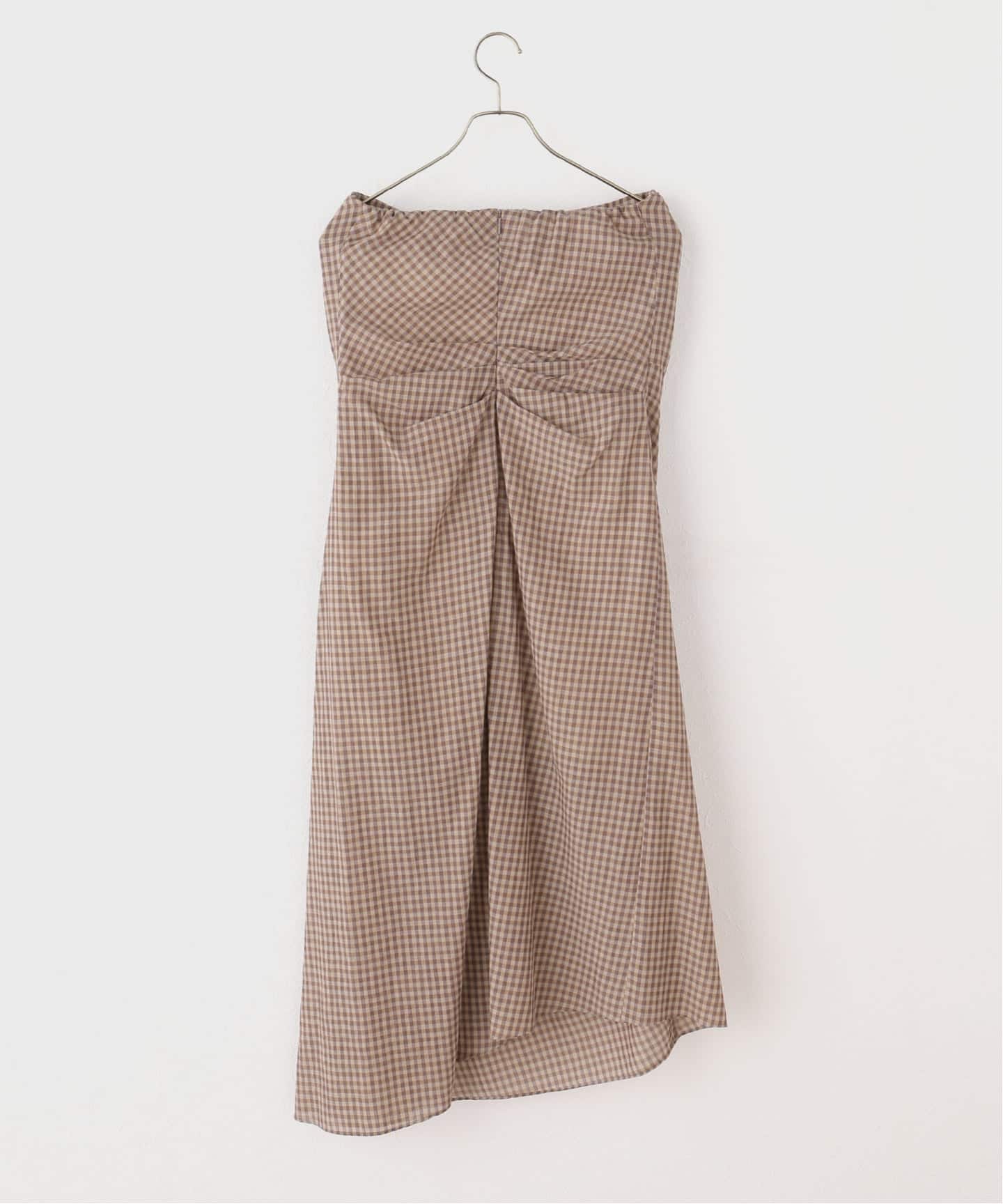 AURALEE/オーラリー AIRY CT CHECK DRESS ワンピース A26SD04GC