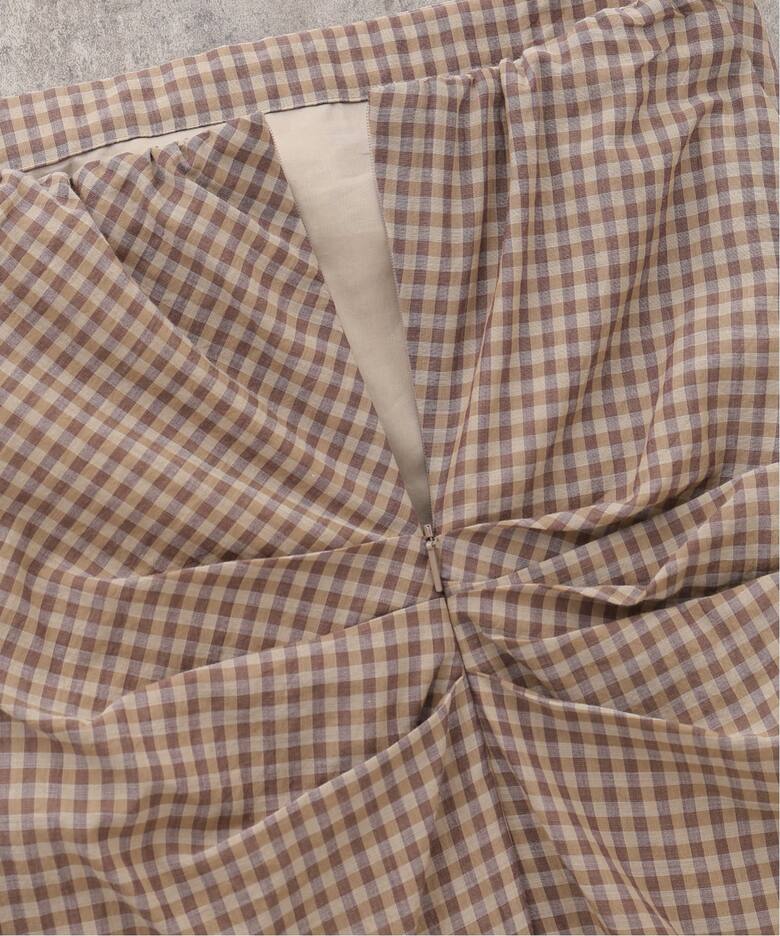 AURALEE/オーラリー AIRY CT CHECK DRESS ワンピース A26SD04GC 
