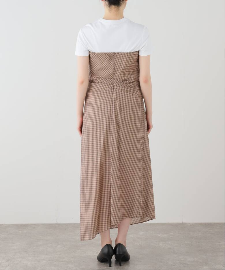 AURALEE/オーラリー AIRY CT CHECK DRESS ワンピース A26SD04GC 