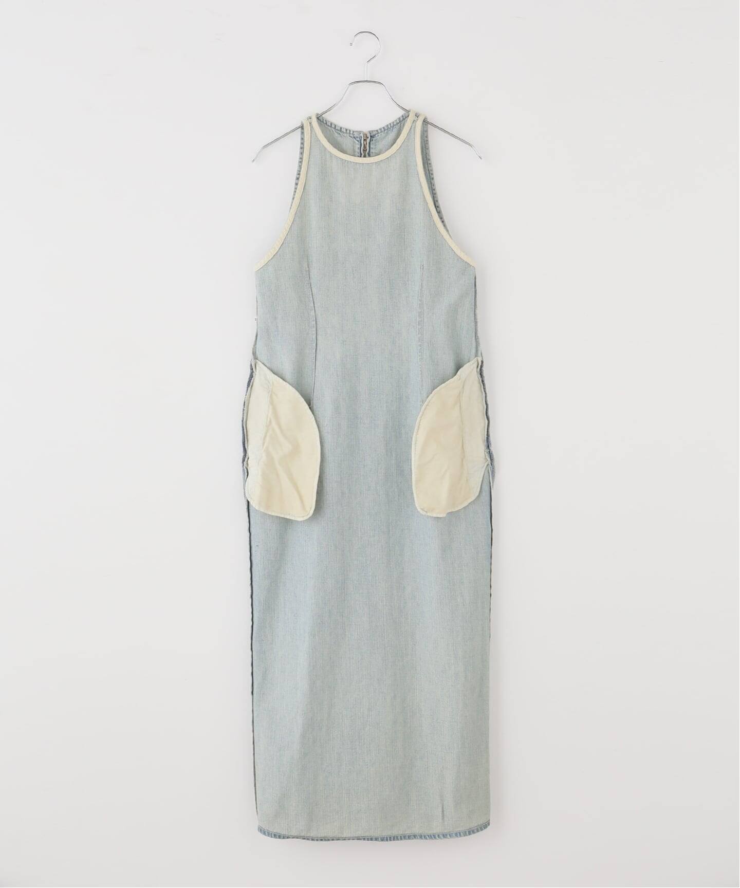 AURALEE/オーラリー FADED SV DENIM DRESS ワンピース A26SD06DE