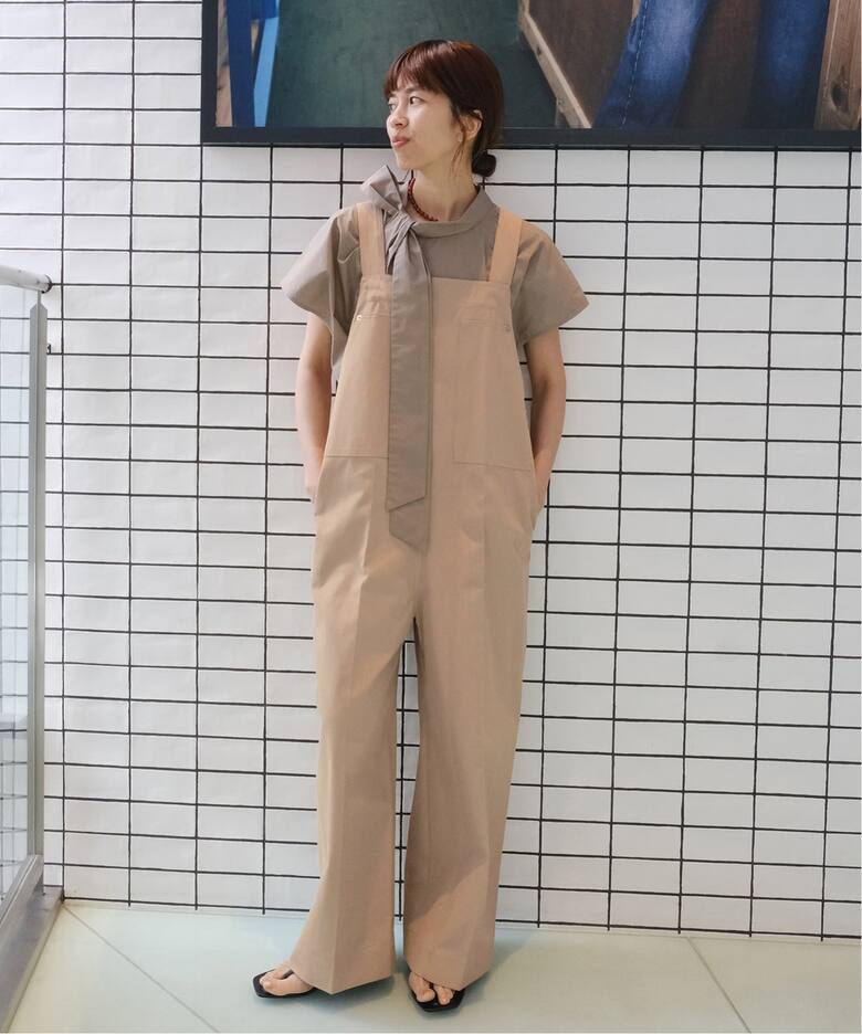 Maison IENA 別注 Nell/ネル サロペット 261-202-51（サロペット 