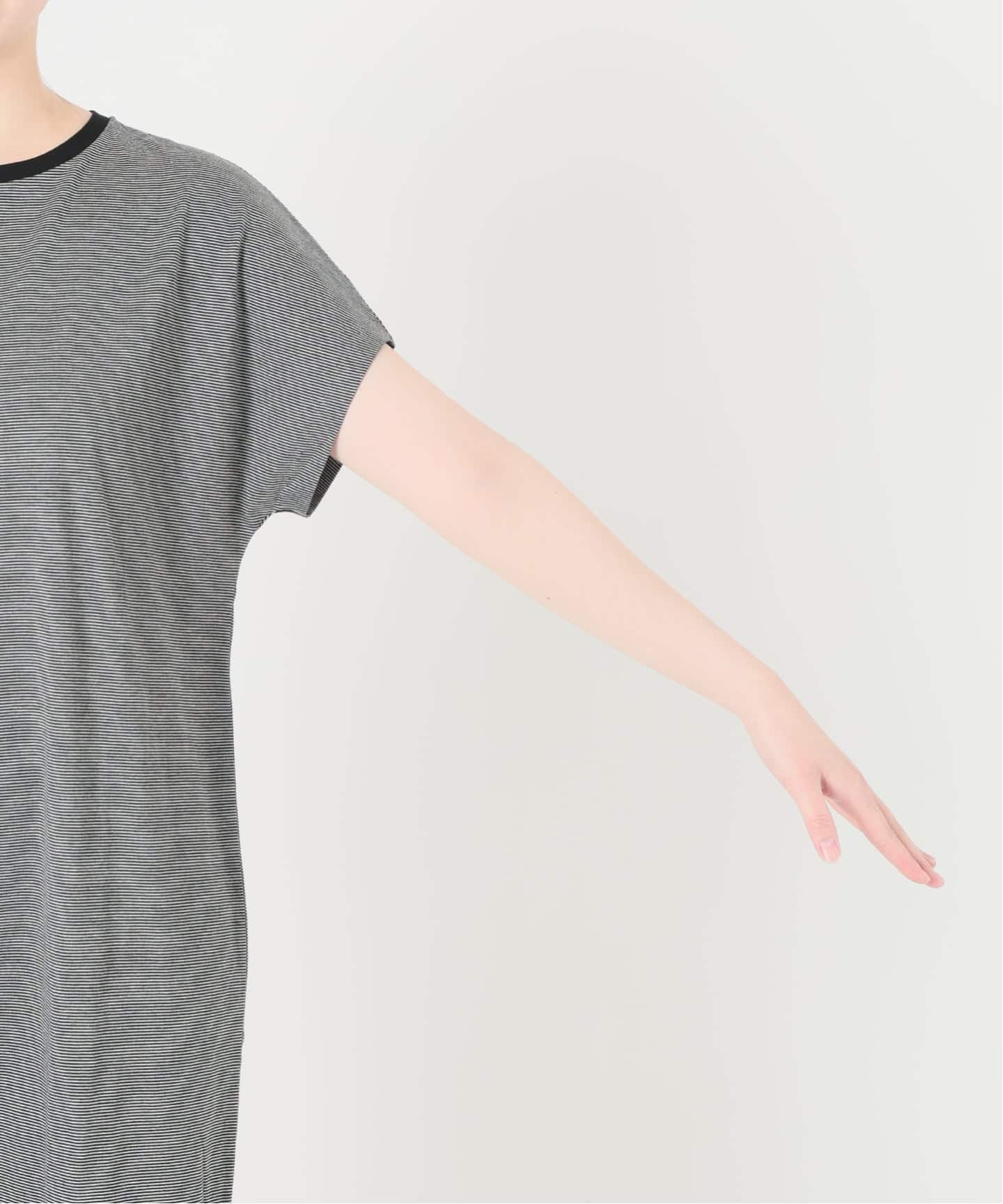 ATON/エイトン SUVIN 60/2 CAP SLEEVE DRESS ワンピース（ワンピース