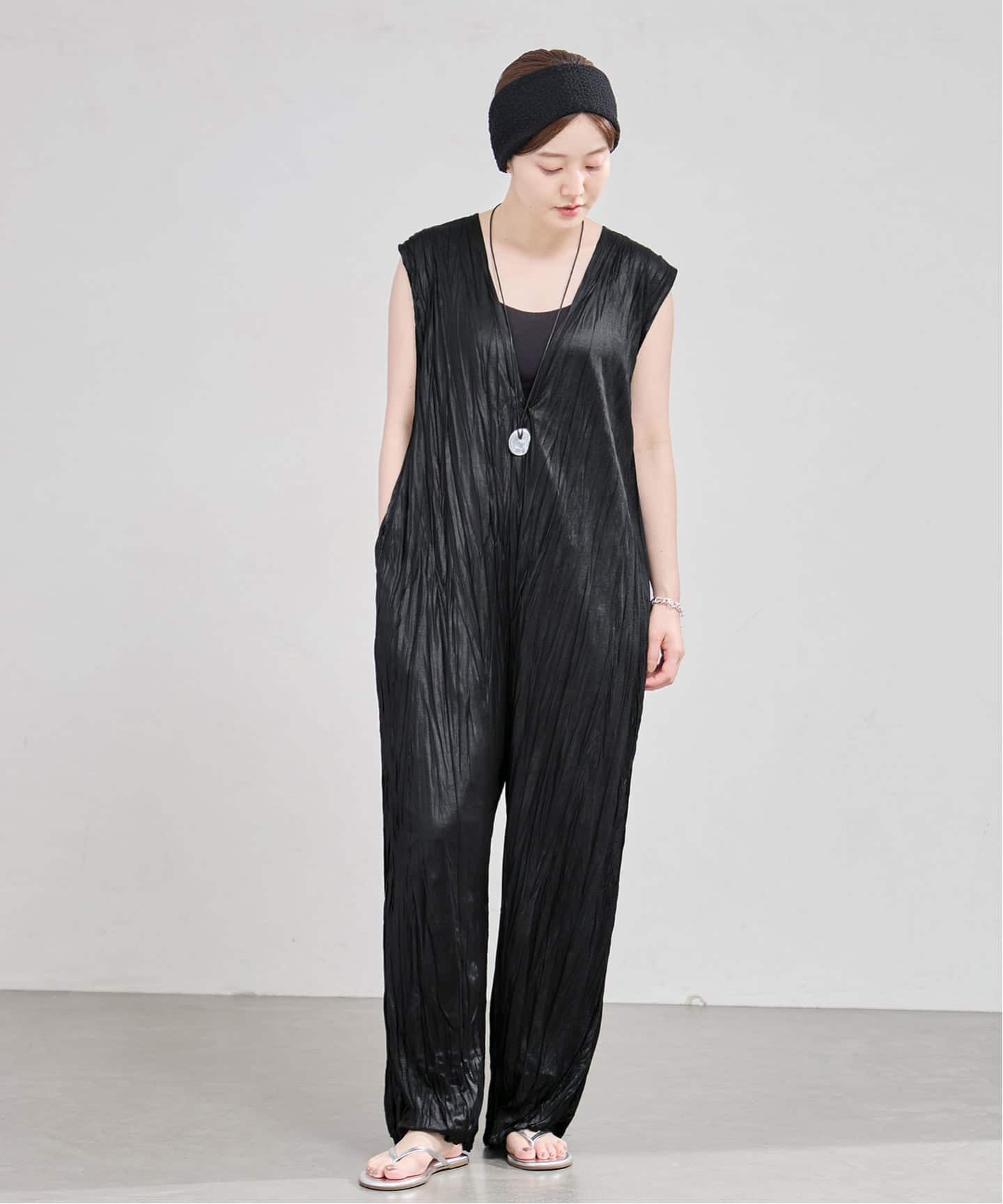 5-knot/ファイブノット CRINKLE-FIN SALOPETTE サロペット 5KIE-CRCL