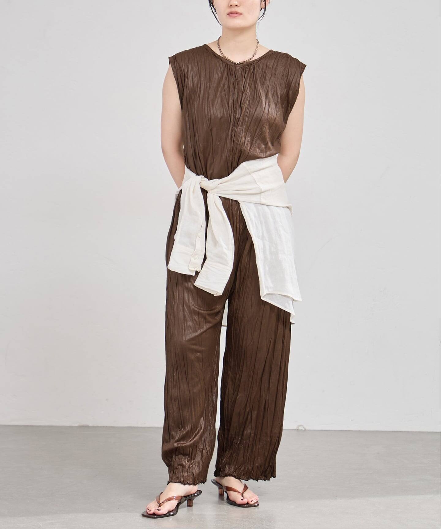 5-knot/ファイブノット CRINKLE-FIN SALOPETTE サロペット 5KIE-CRCL