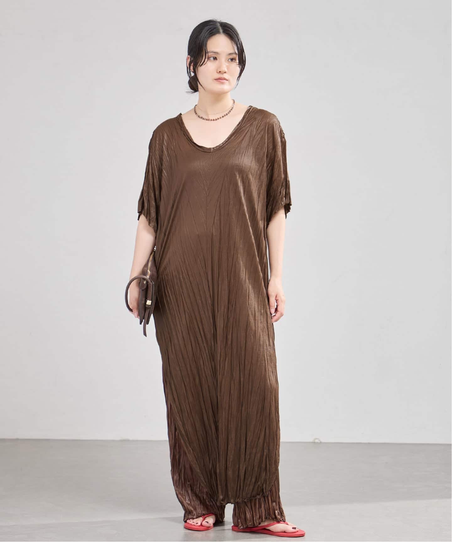 5-knot/ファイブノット CRINKLE-FIN LONG TUNIC ワンピース 5KIE-CRCL