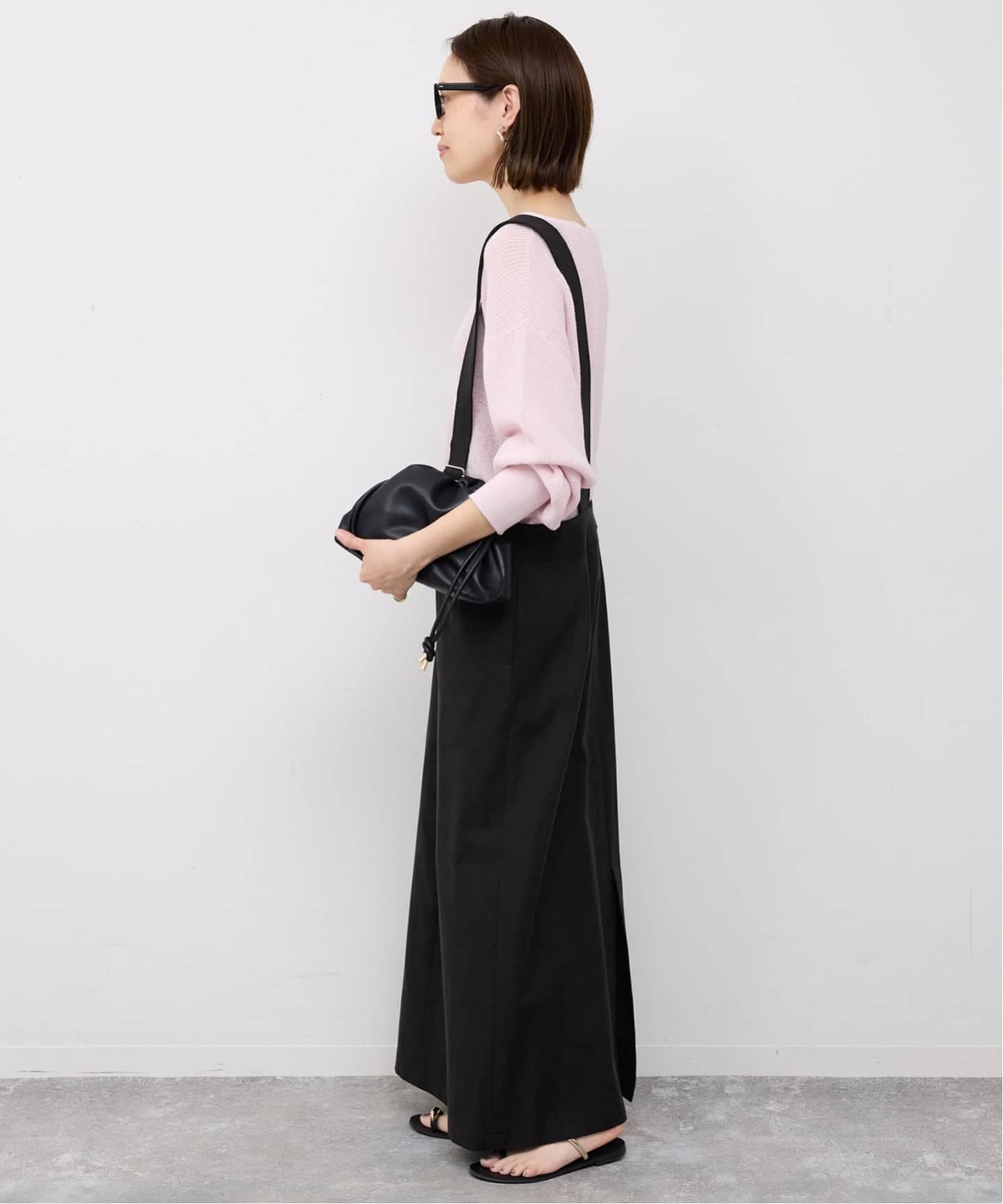 WEB限定/予約》アイラインフロントジップジャンパースカート