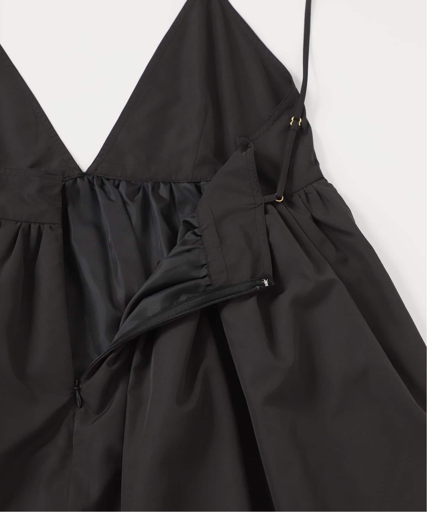 WEB限定/追加4予約》タフタギャザーキャミワンピース（ワンピース