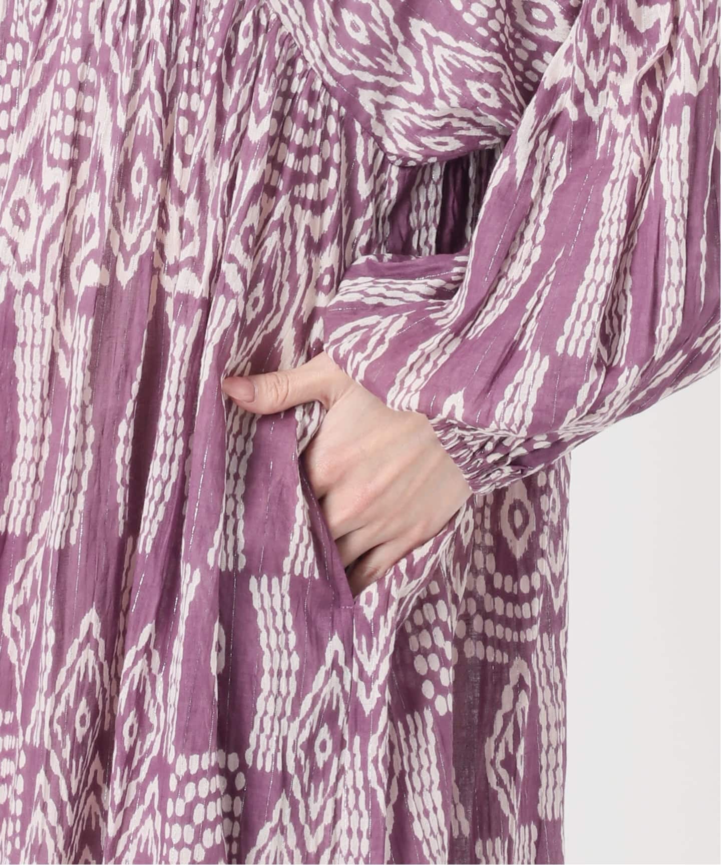 追加》India Ikat ワンピース（ワンピース）｜SLOBE IENA（スローブ