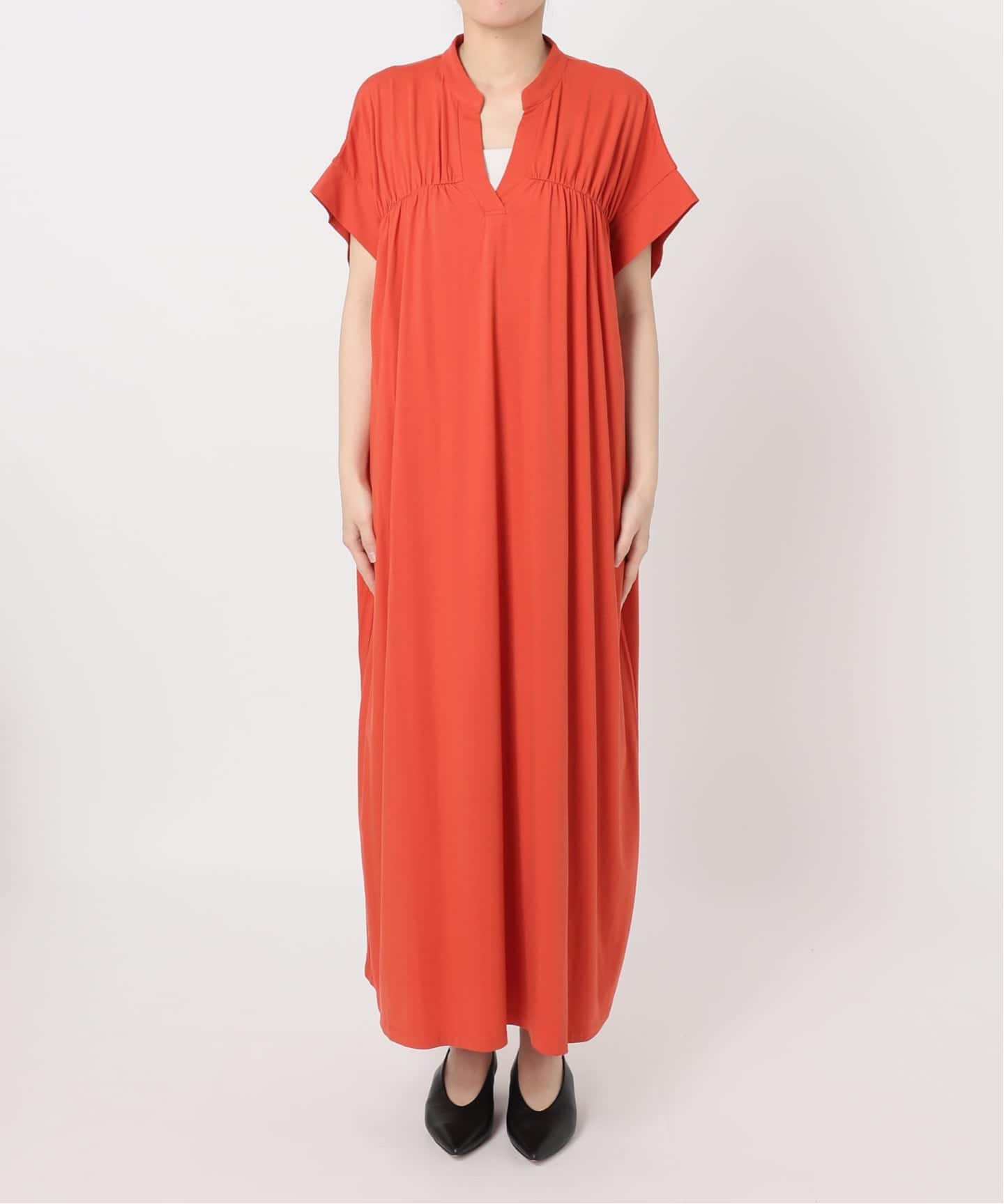 slobe iena＊ワンピース WEB・一部店舗限定カラーあり/予約》スキッパーワンピース（ワンピース