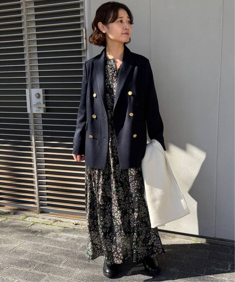 WEB限定/追加予約》FLOWER PRINT ワンピース（ワンピース）｜SLOBE 