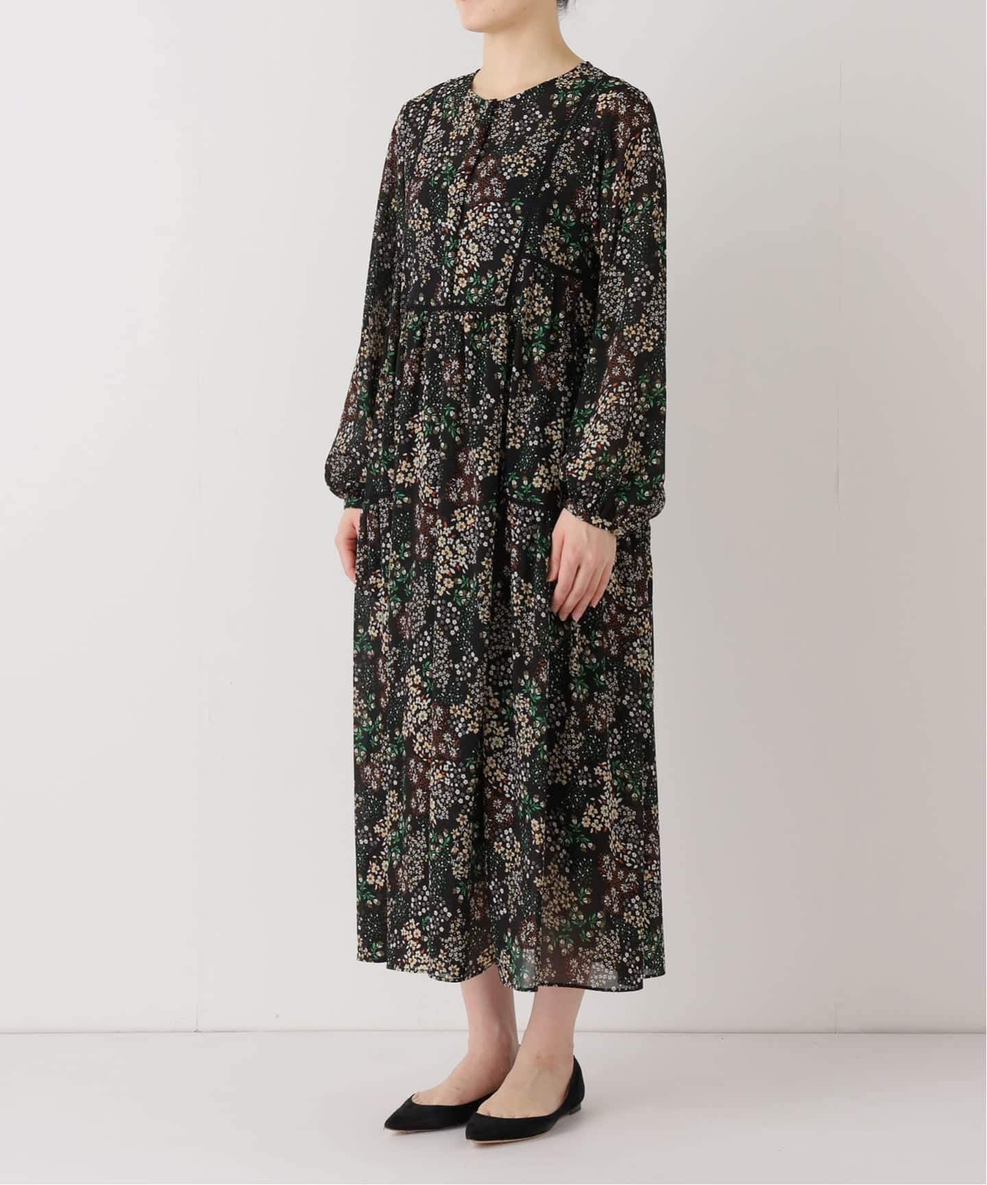 WEB限定/追加予約》FLOWER PRINT ワンピース（ワンピース）｜SLOBE