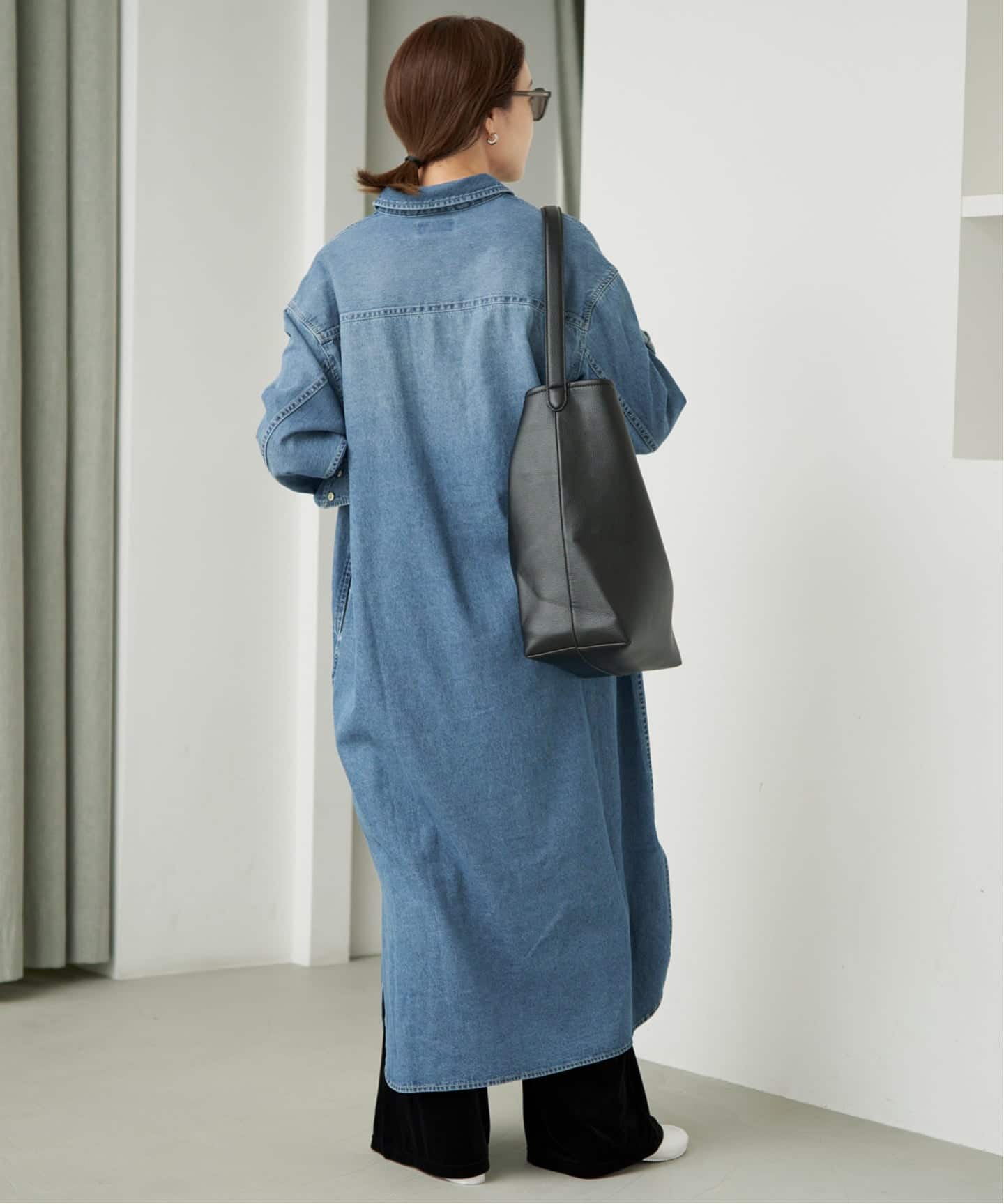 シリーズあり/予約》LEDENIM BDU デニムシャツワンピース（シャツ