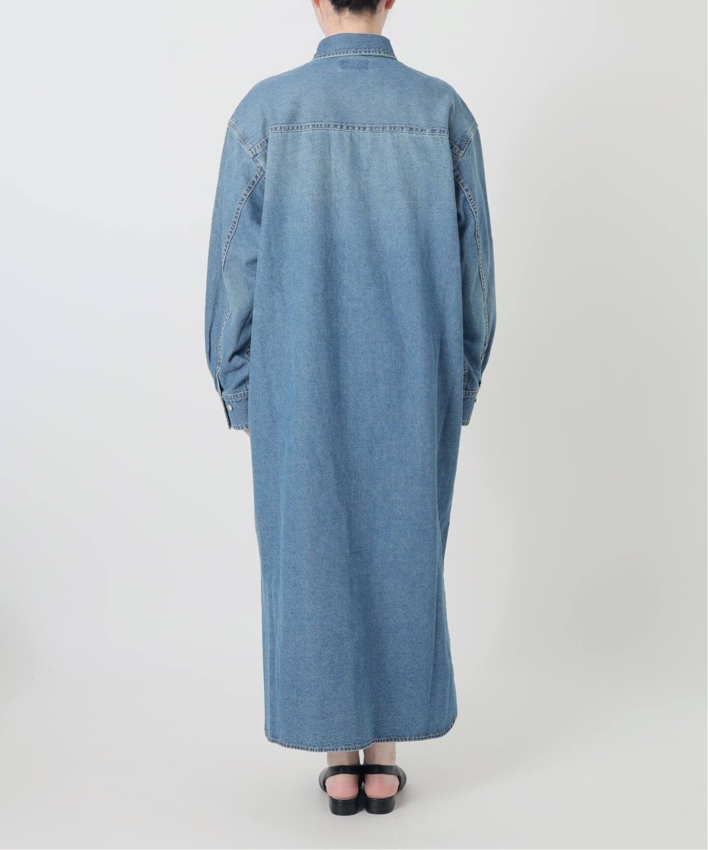 シリーズあり》LEDENIM BDU デニムシャツワンピース（シャツワンピース 