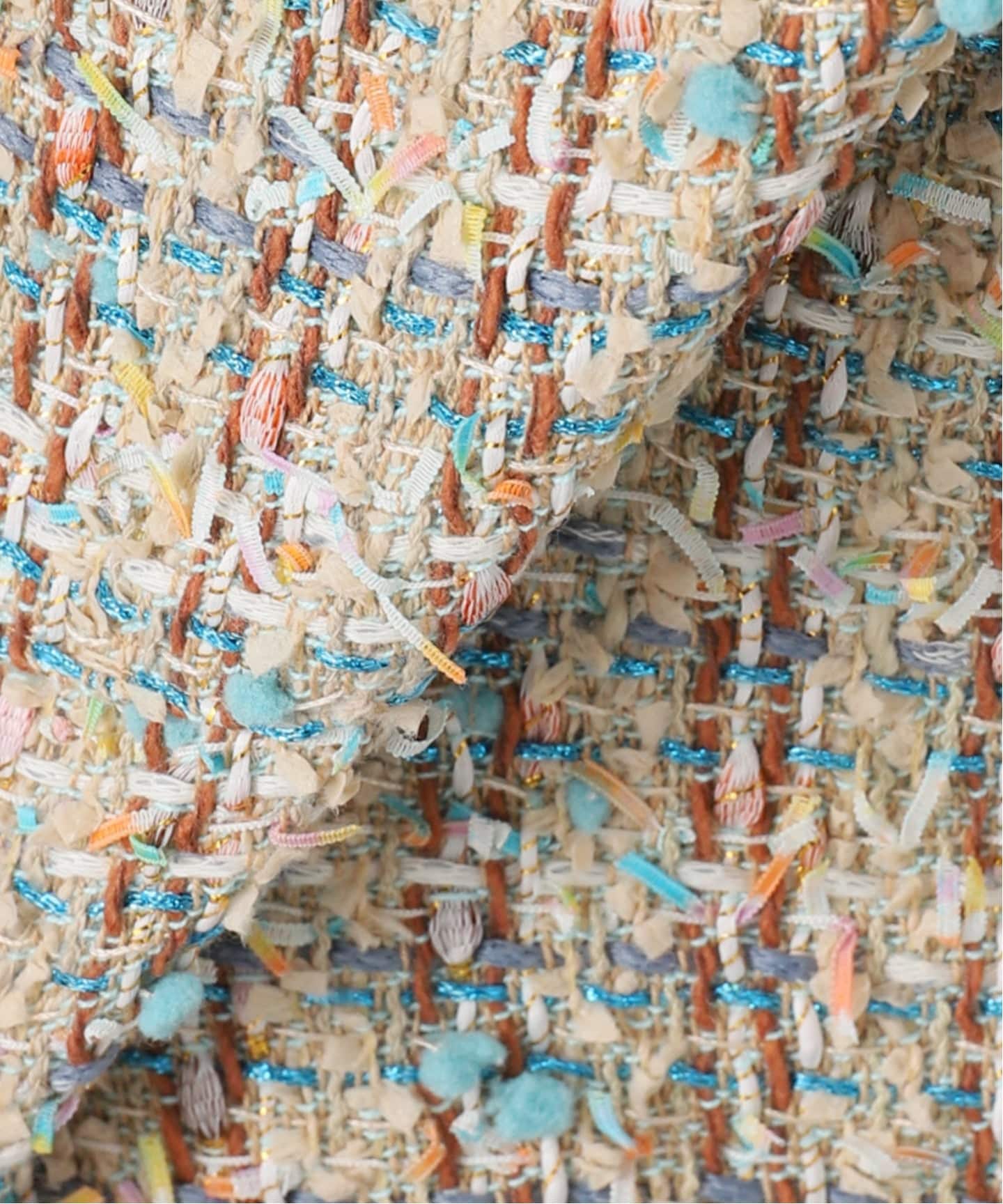 IENA LA BOUCLE LINTONツィードミニドレス（ワンピース）｜IENA
