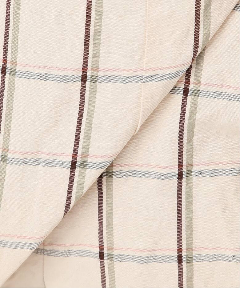 IENA LA BOUCLE P/Lチェックベアオールインワン（サロペット 