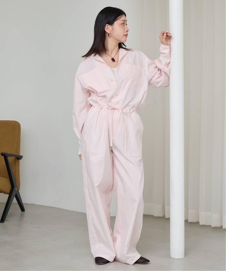 IENA LA BOUCLE オーガニックコットンタイプライターオールインワン 