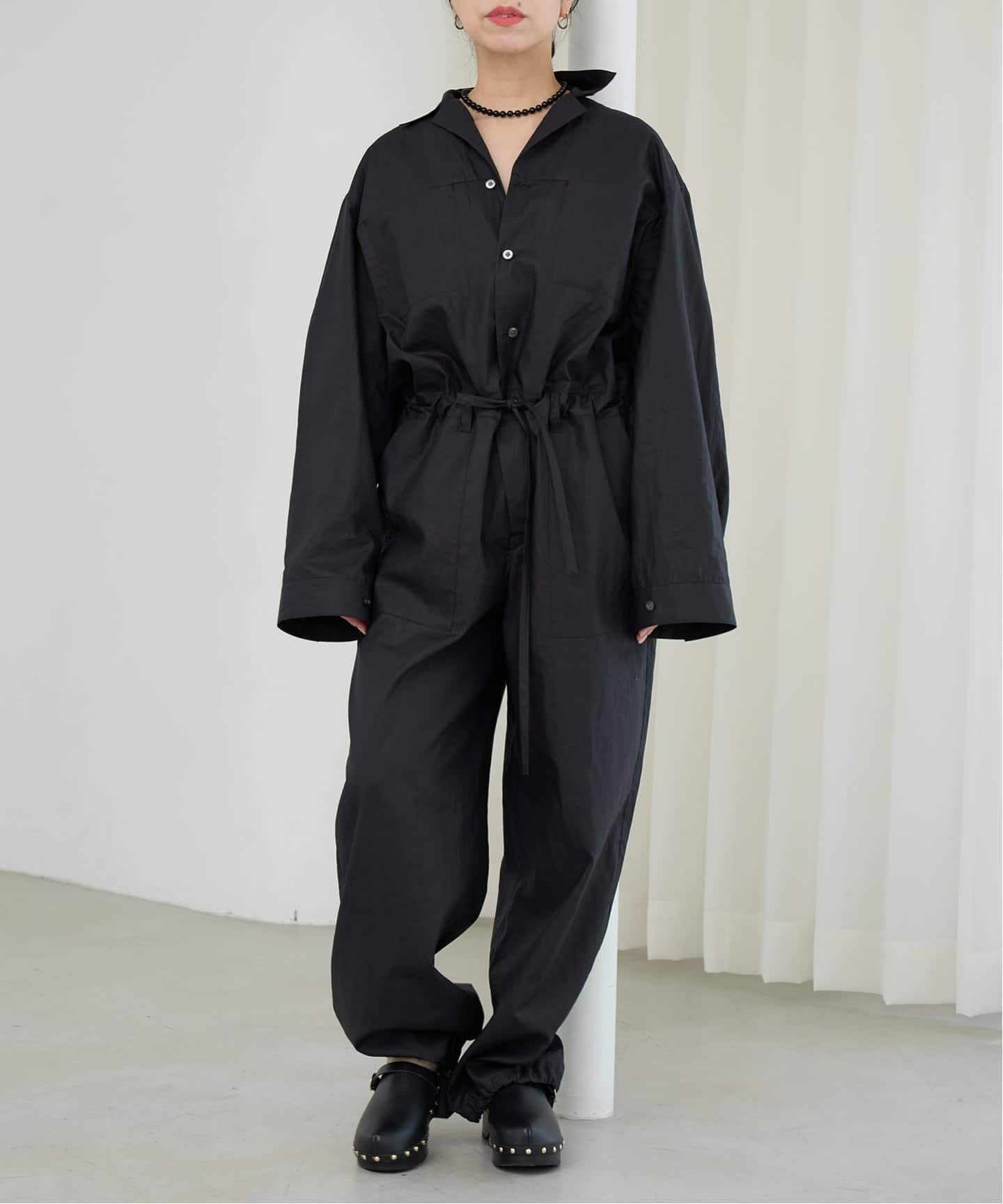 IENA LA BOUCLE オーガニックコットンタイプライターオールインワン