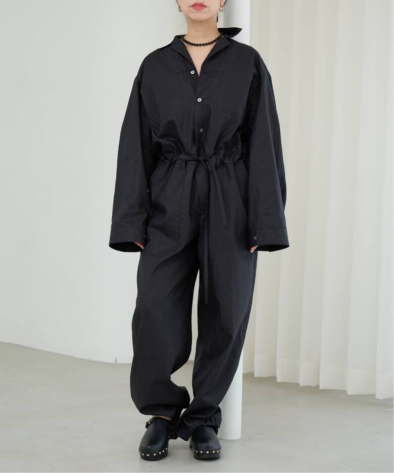 IENA LA BOUCLE オーガニックコットンタイプライターオールインワン 