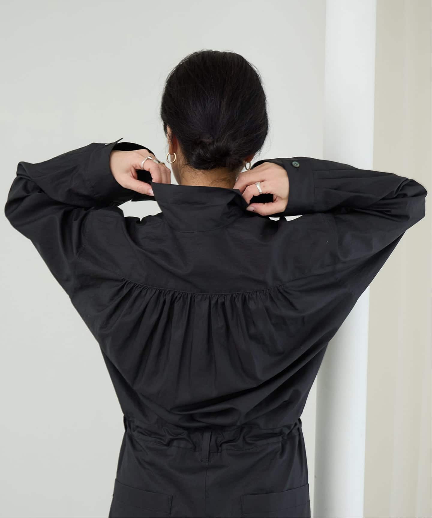 IENA LA BOUCLE オーガニックコットンタイプライターオールインワン