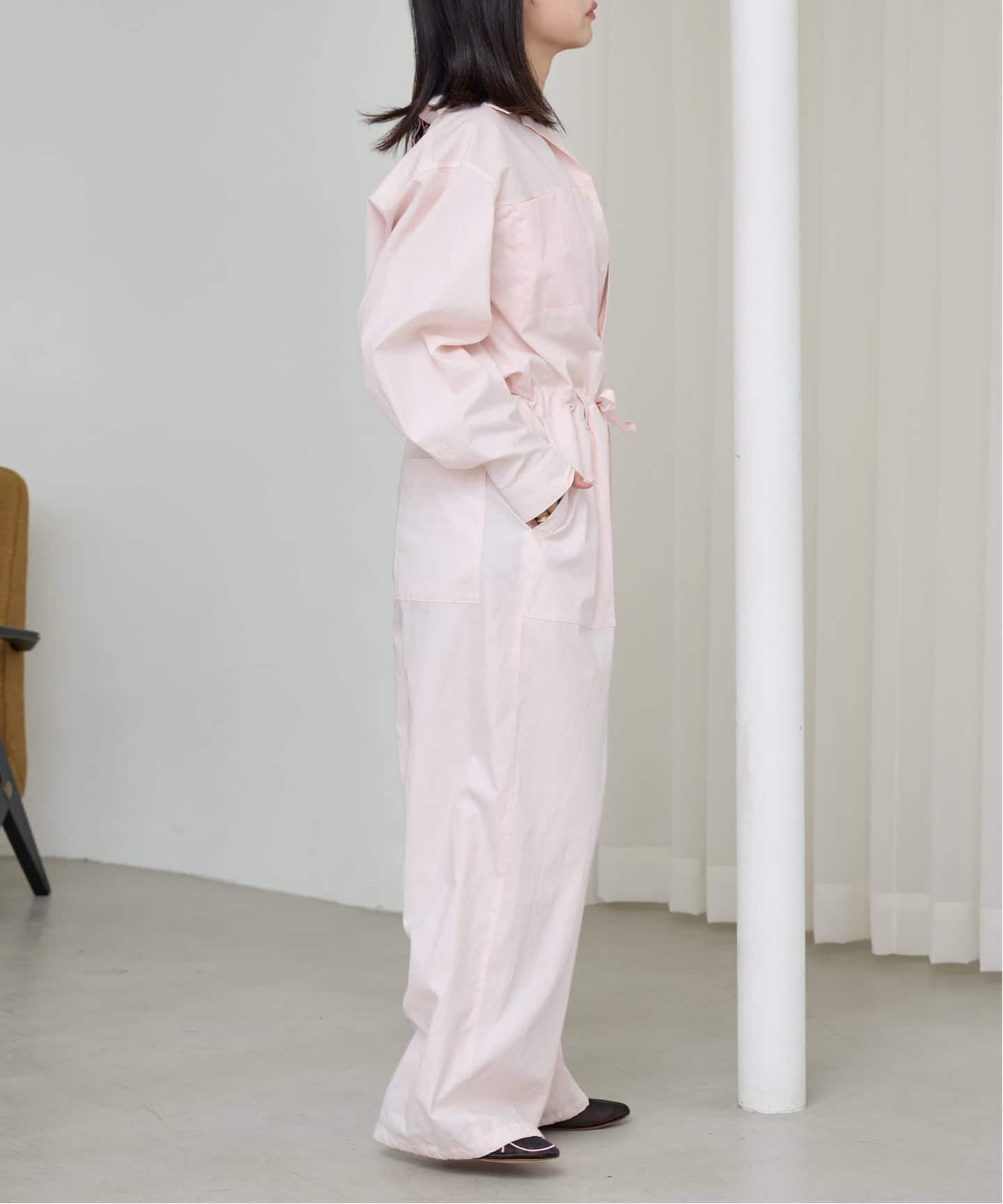 IENA LA BOUCLE オーガニックコットンタイプライターオールインワン