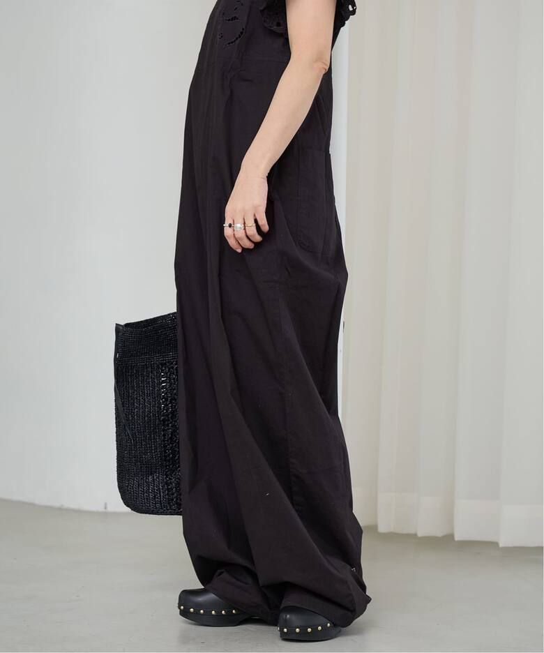 IENA LA BOUCLE カットワークオールインワン（つなぎ／オールインワン 