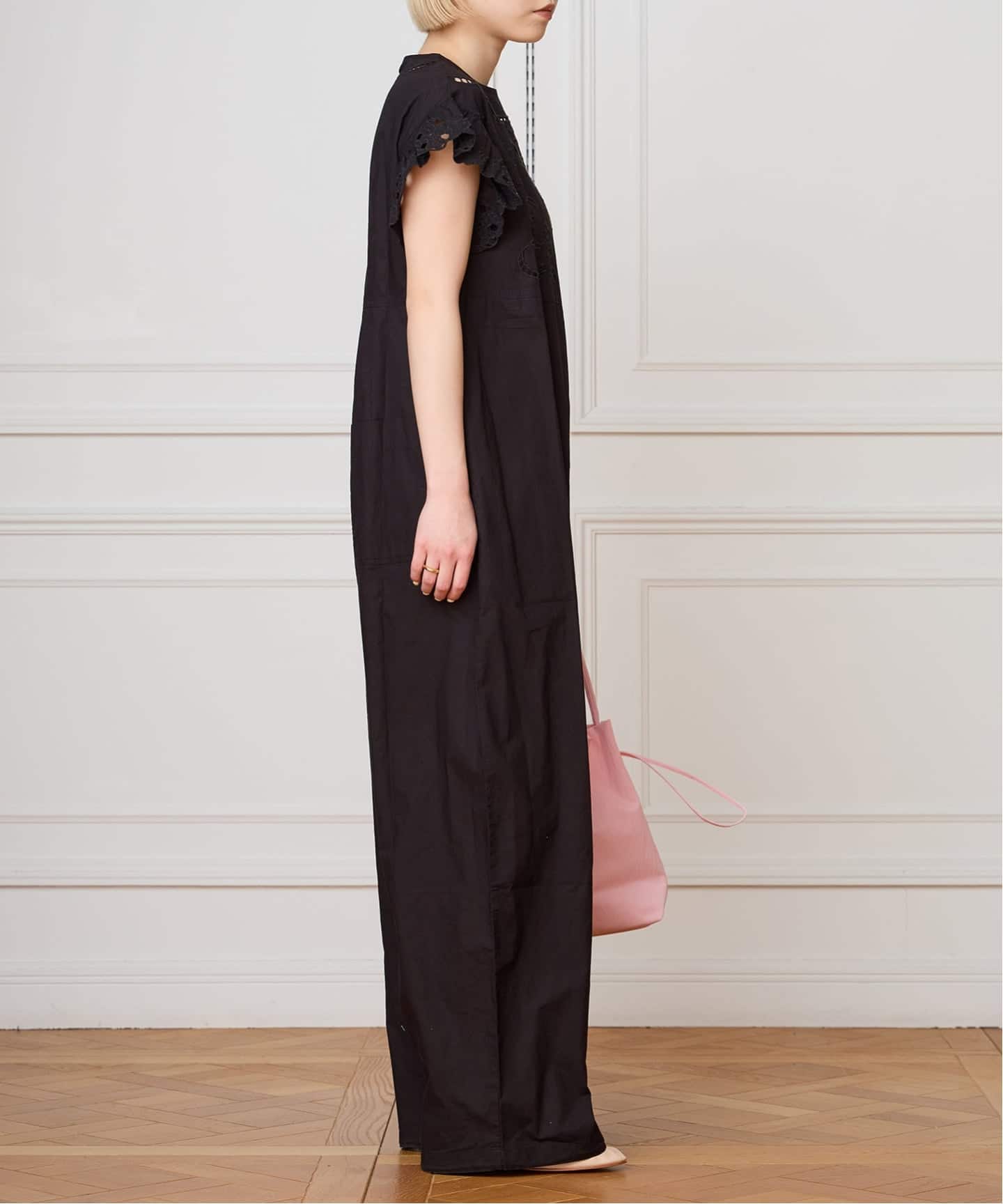 IENA LA BOUCLE カットワークオールインワン（つなぎ／オールインワン