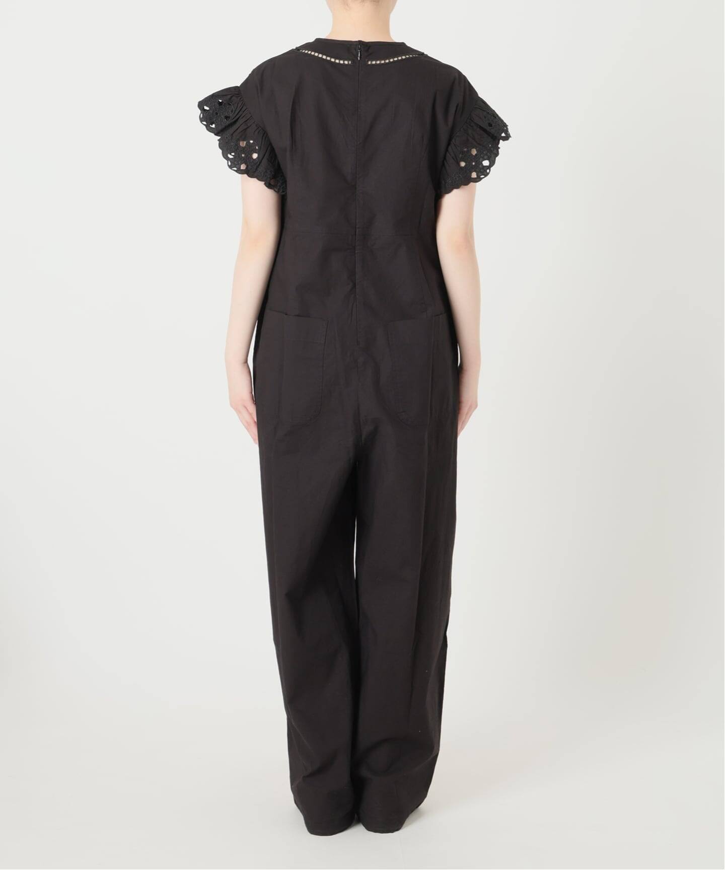 予約》IENA LA BOUCLE カットワークオールインワン（つなぎ