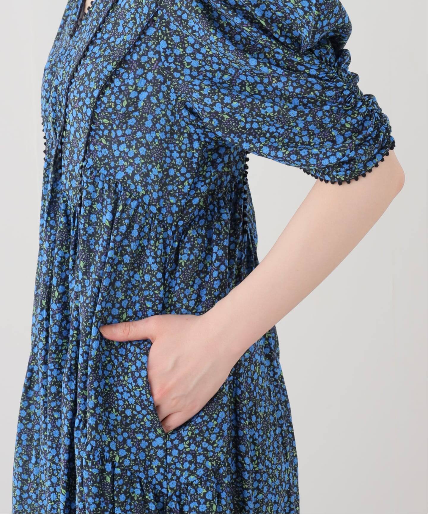 IENA LA BOUCLE Flower プリントワンピース（ワンピース）｜IENA 