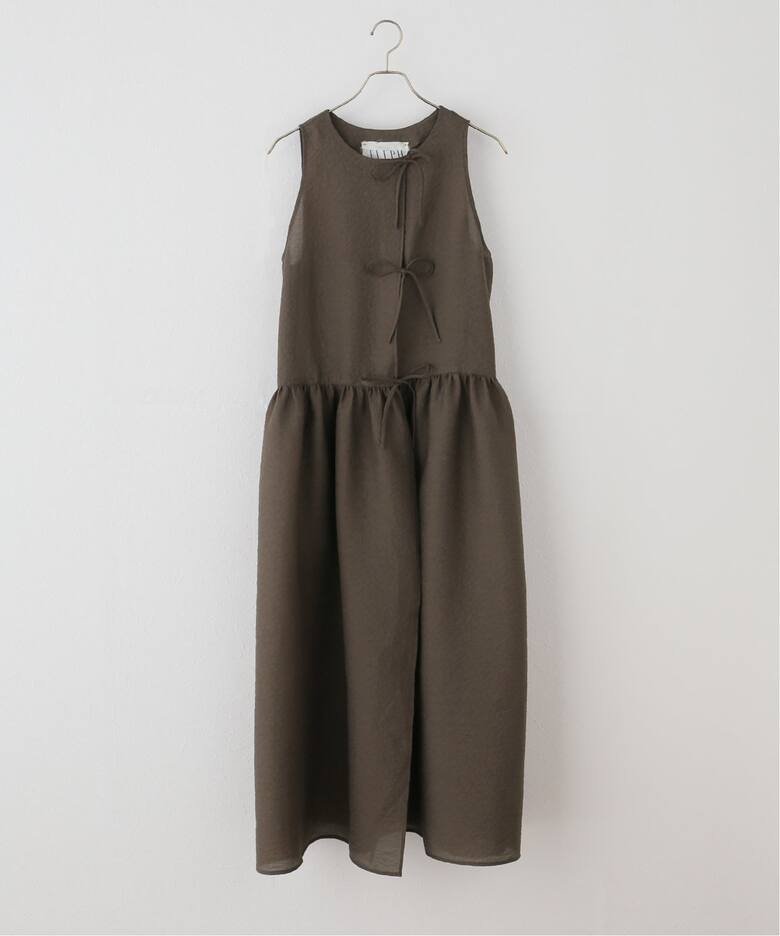 ELEPH エレフ ANOUK BOW DRESS EL.09.01.04.01（ワンピース）｜IENA 