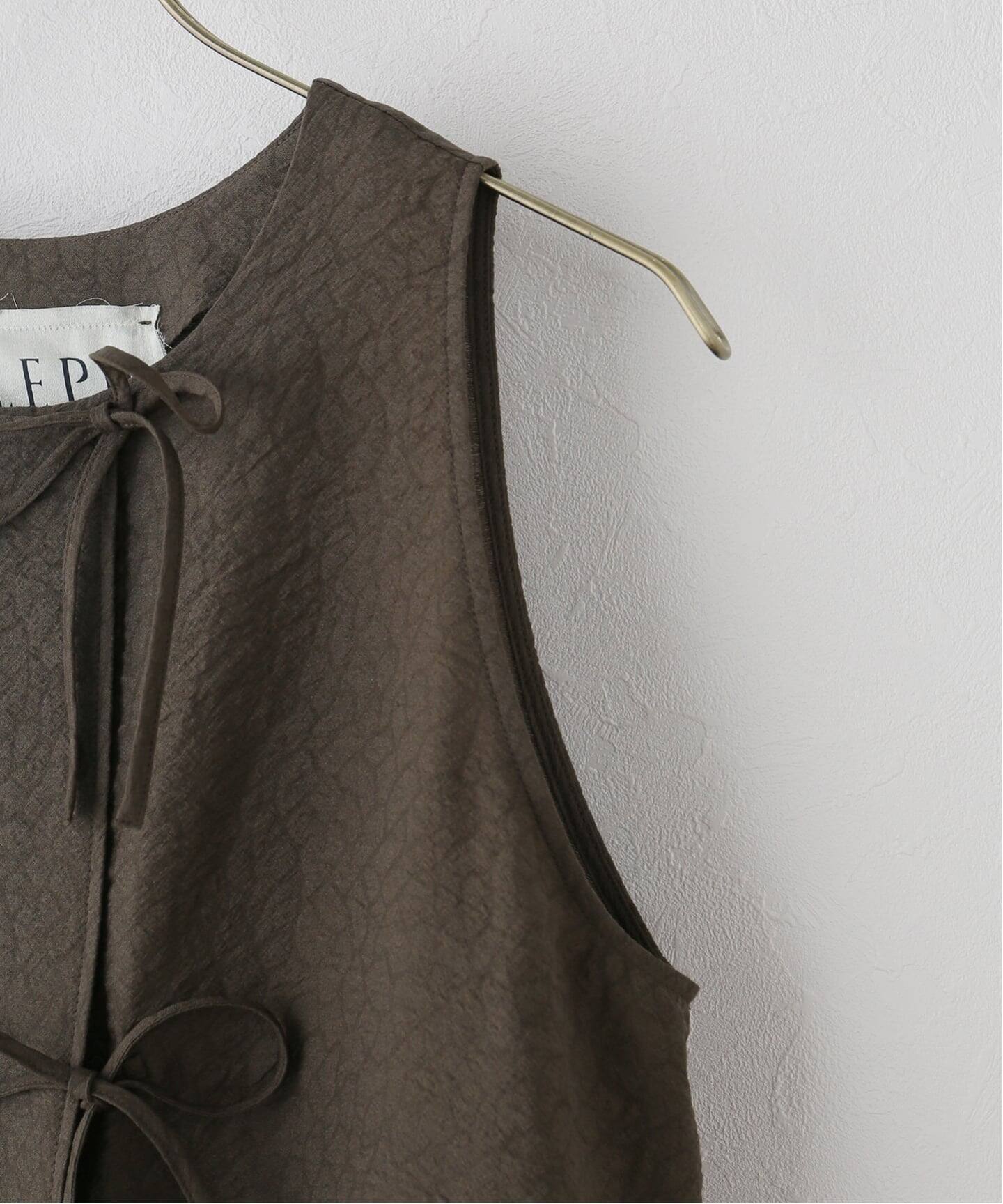 ELEPH エレフ ANOUK BOW DRESS EL.09.01.04.01（ワンピース）｜IENA