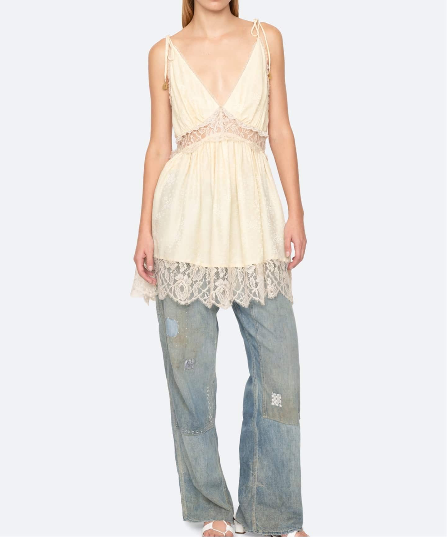 SEA NEW YORK シー ニューヨーク SOLID MINI DRESS SS26-018