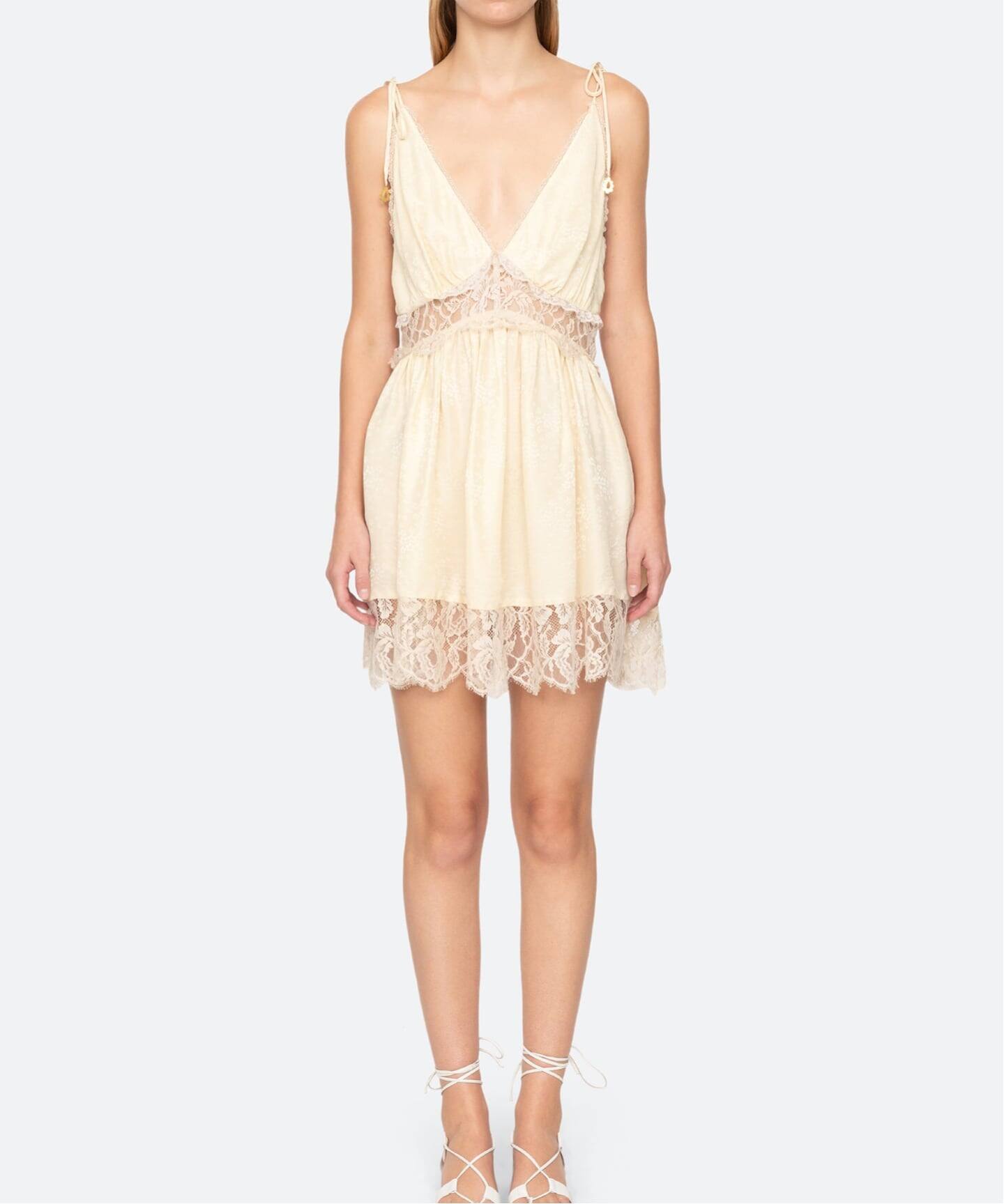 SEA NEW YORK シー ニューヨーク SOLID MINI DRESS SS26-018 