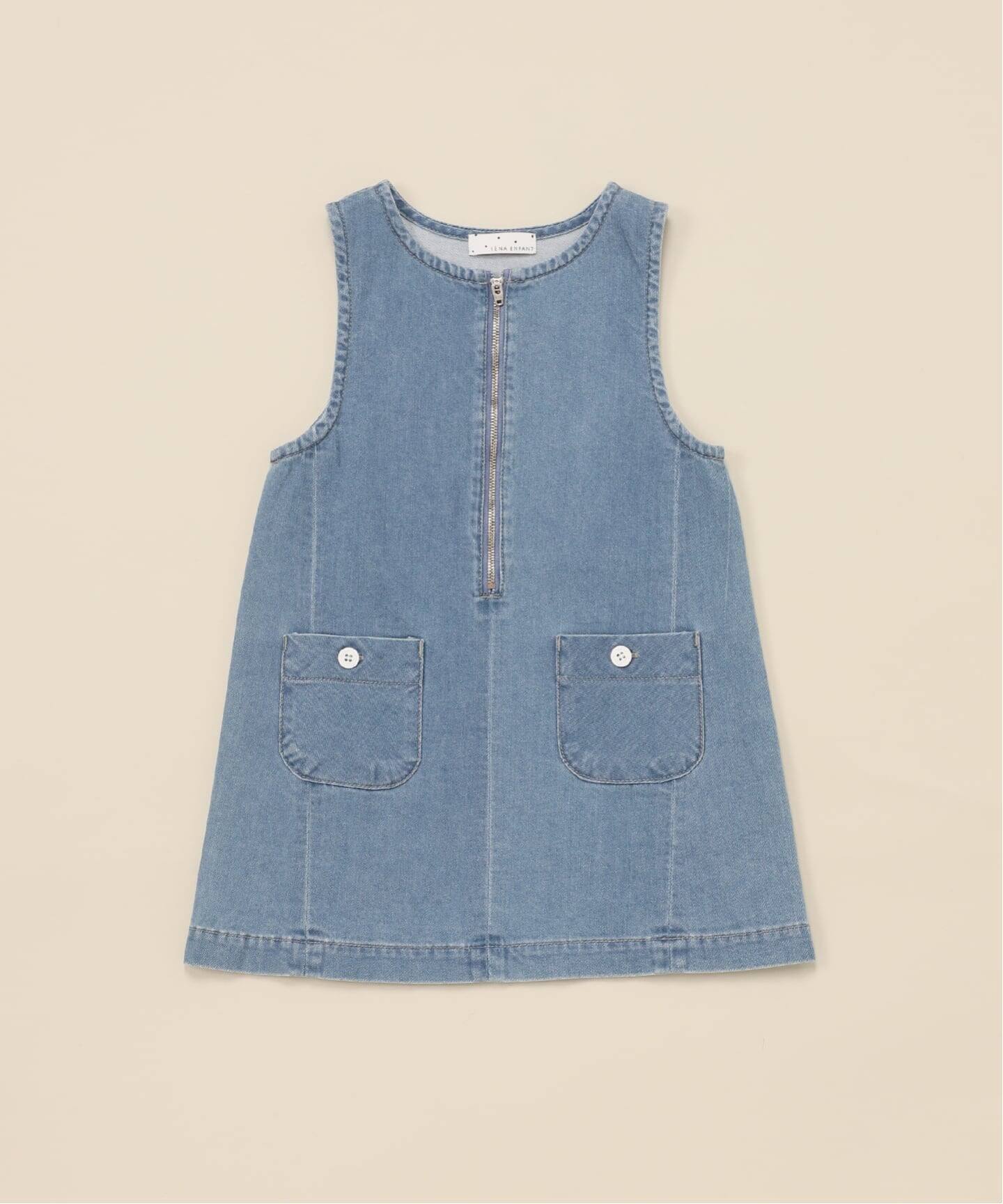 DAILY DENIM COLLECTION】BASICデニムワンピース kids（キッズウェア 