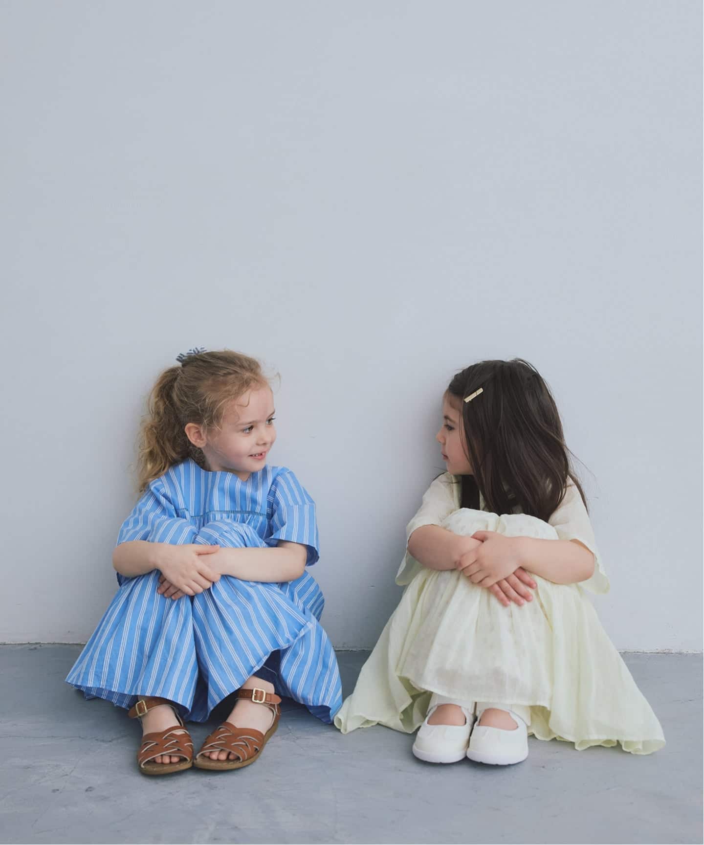 ne Quittez pas/ヌキテパ】別注Tiered Dress (KIDSサイズ)（キッズ