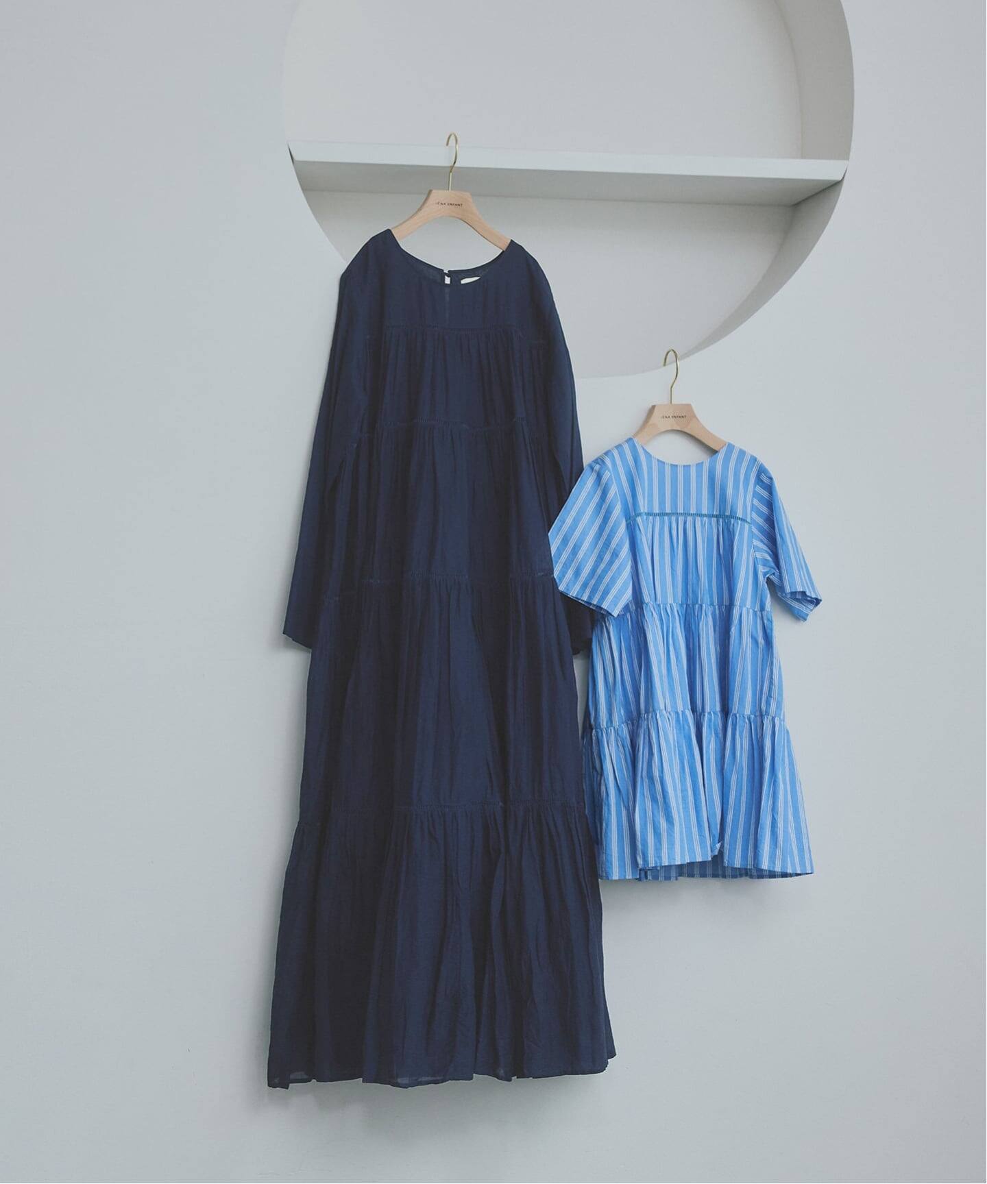 ne Quittez pas/ヌキテパ】別注Tiered Dress (KIDSサイズ)（キッズ