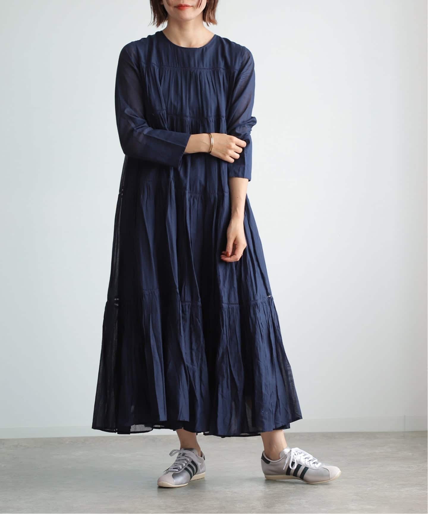 ne Quittez pas/ヌキテパ】 Tiered Maxi Dress（大人サイズ