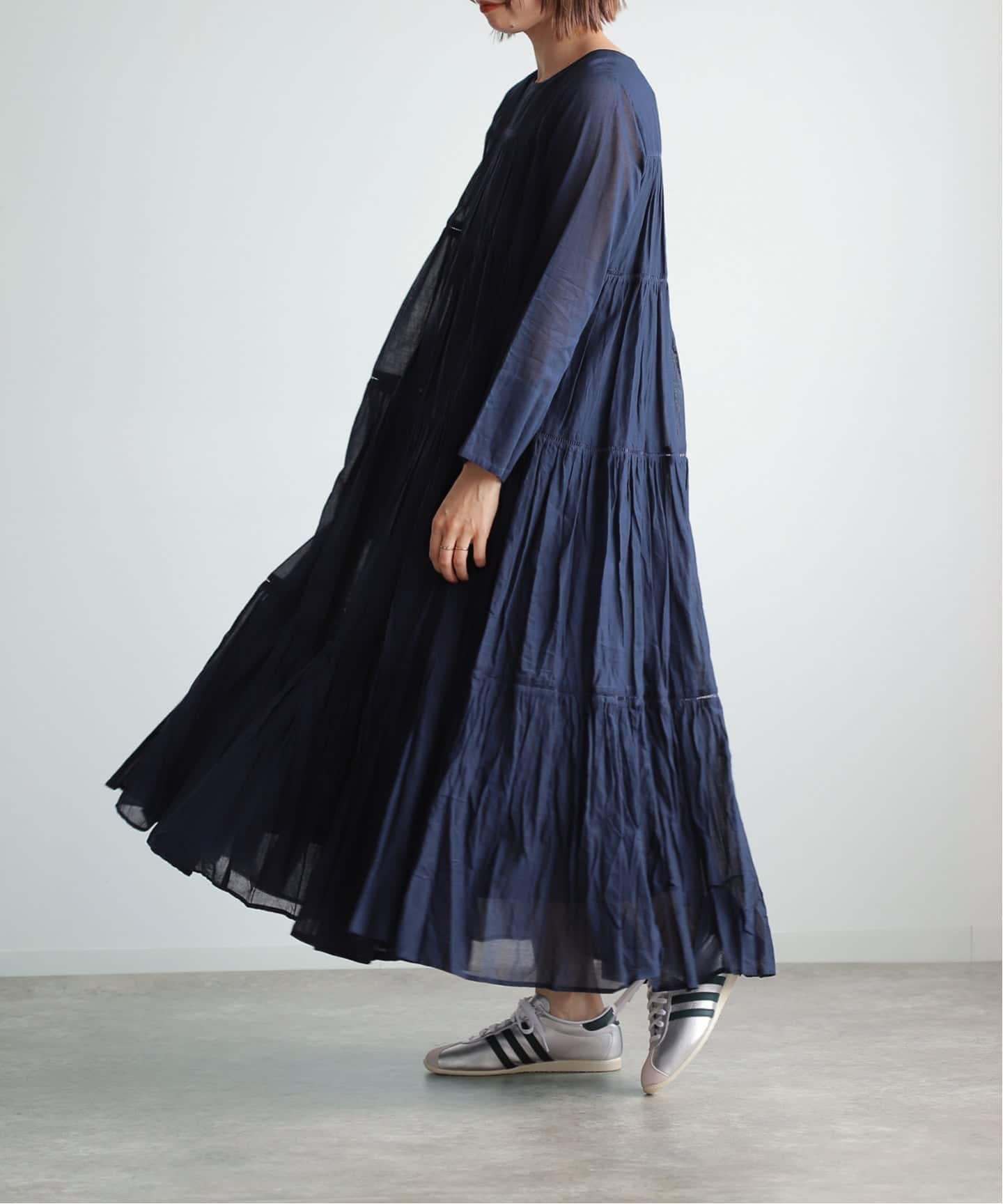 ne Quittez pas/ヌキテパ】 Tiered Maxi Dress（大人サイズ