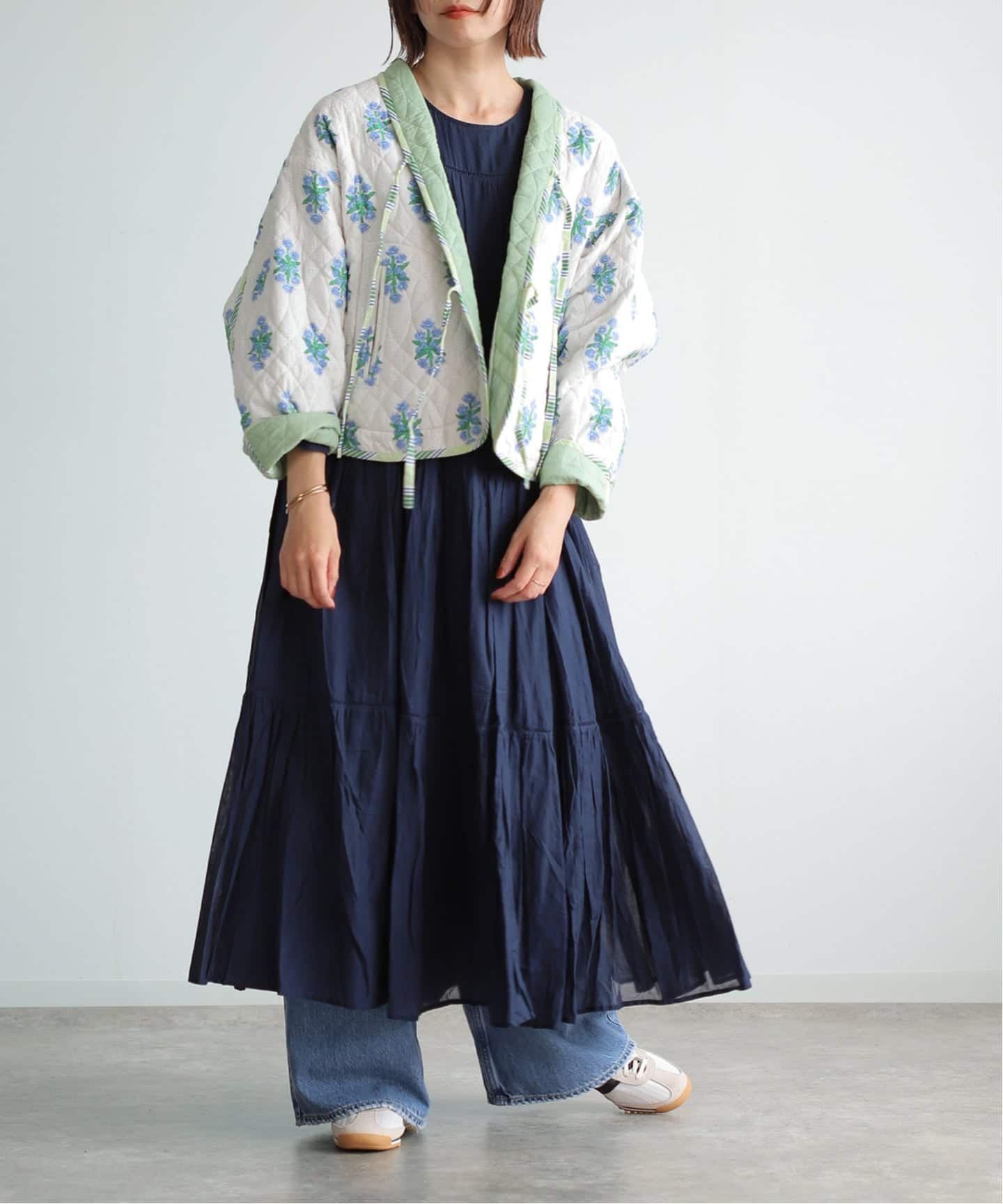 ne Quittez pas/ヌキテパ】 Tiered Maxi Dress（大人サイズ