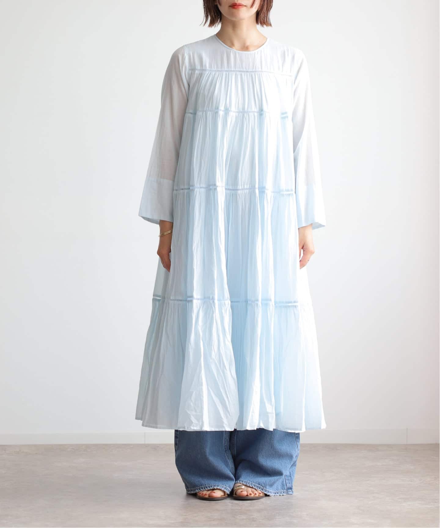 ne Quittez pas/ヌキテパ】 Tiered Maxi Dress（大人サイズ